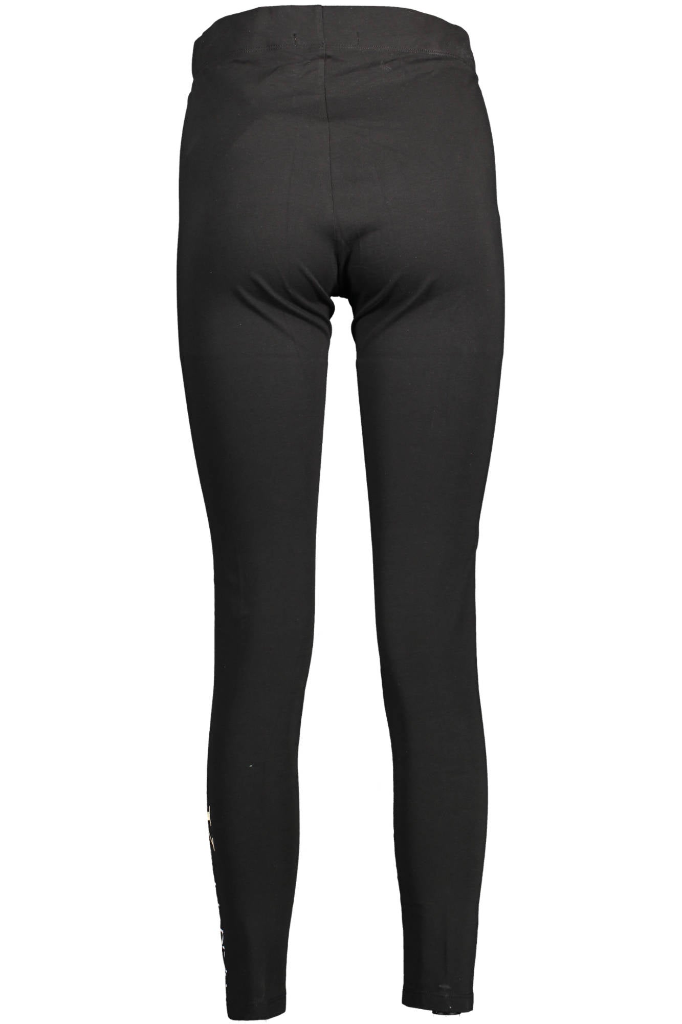 J20J218040_NERO_BEH – Trendige Schwarze Damen-Leggings mit Elastischem Bund und Print-Design – Größe: S, XL – Farbe: Nero