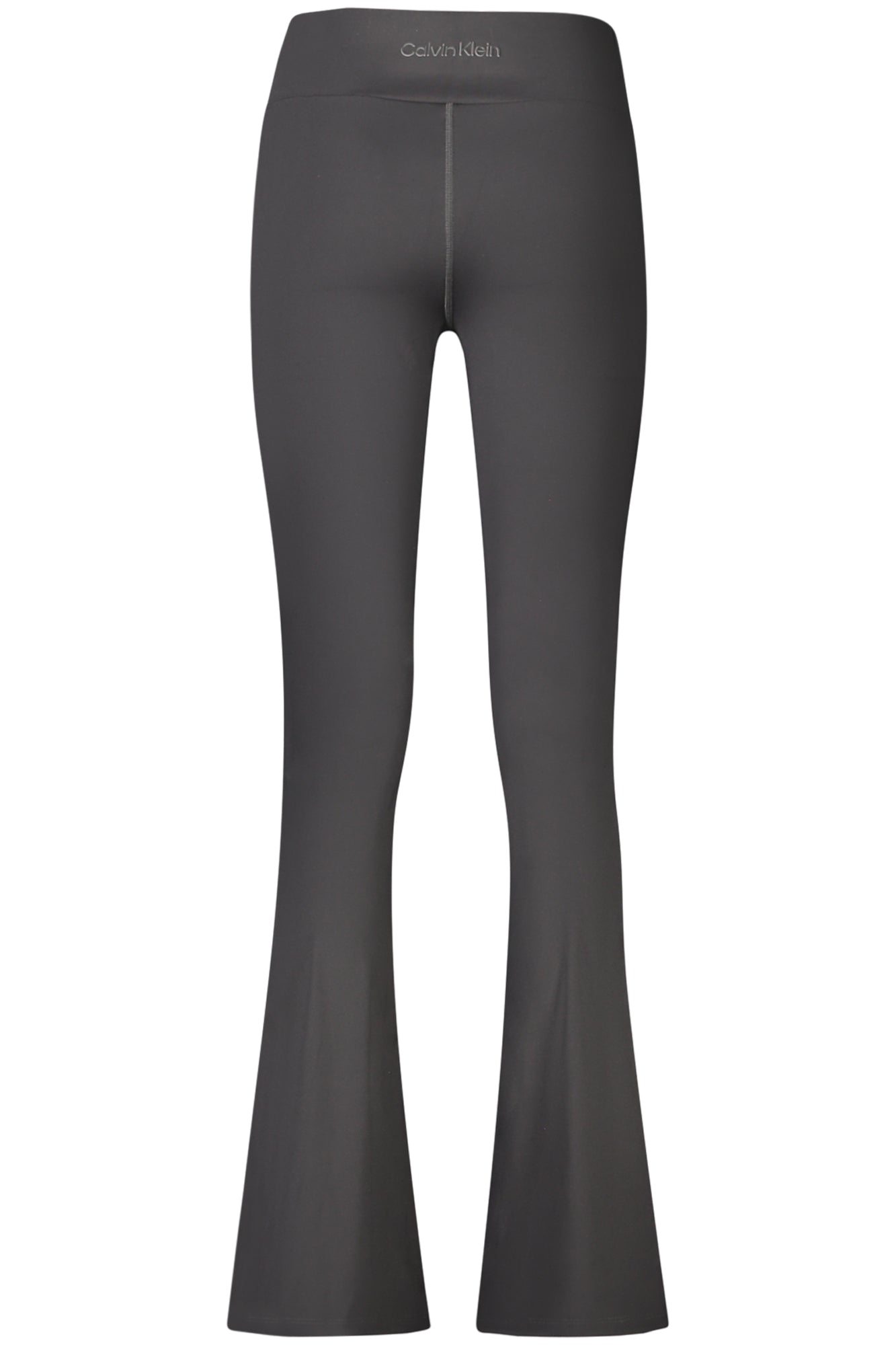 LVGWS5L611_NEUB1 – Schwarze Damen-Leggings: Breiter Bund, Tasche, Weites Bein, Recycelt – Größe: XS, S, M, L, XL – Farbe: Nero