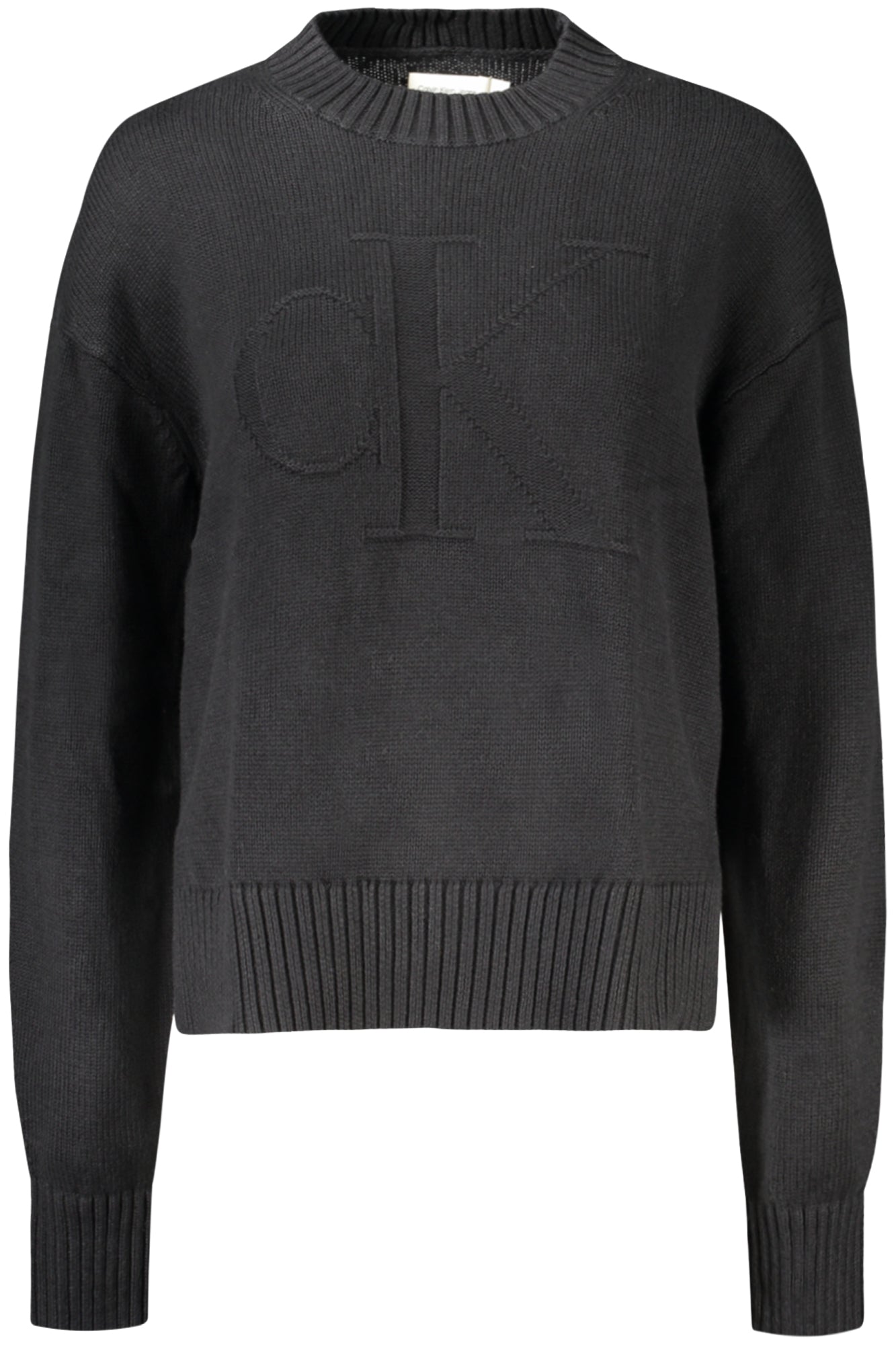 J20J224224_NEBEH – Eleganter Damenpullover Schwarz mit Rollkragen aus Bio-Baumwolle – Größe: XS, S, M, L, XL – Farbe: Nero