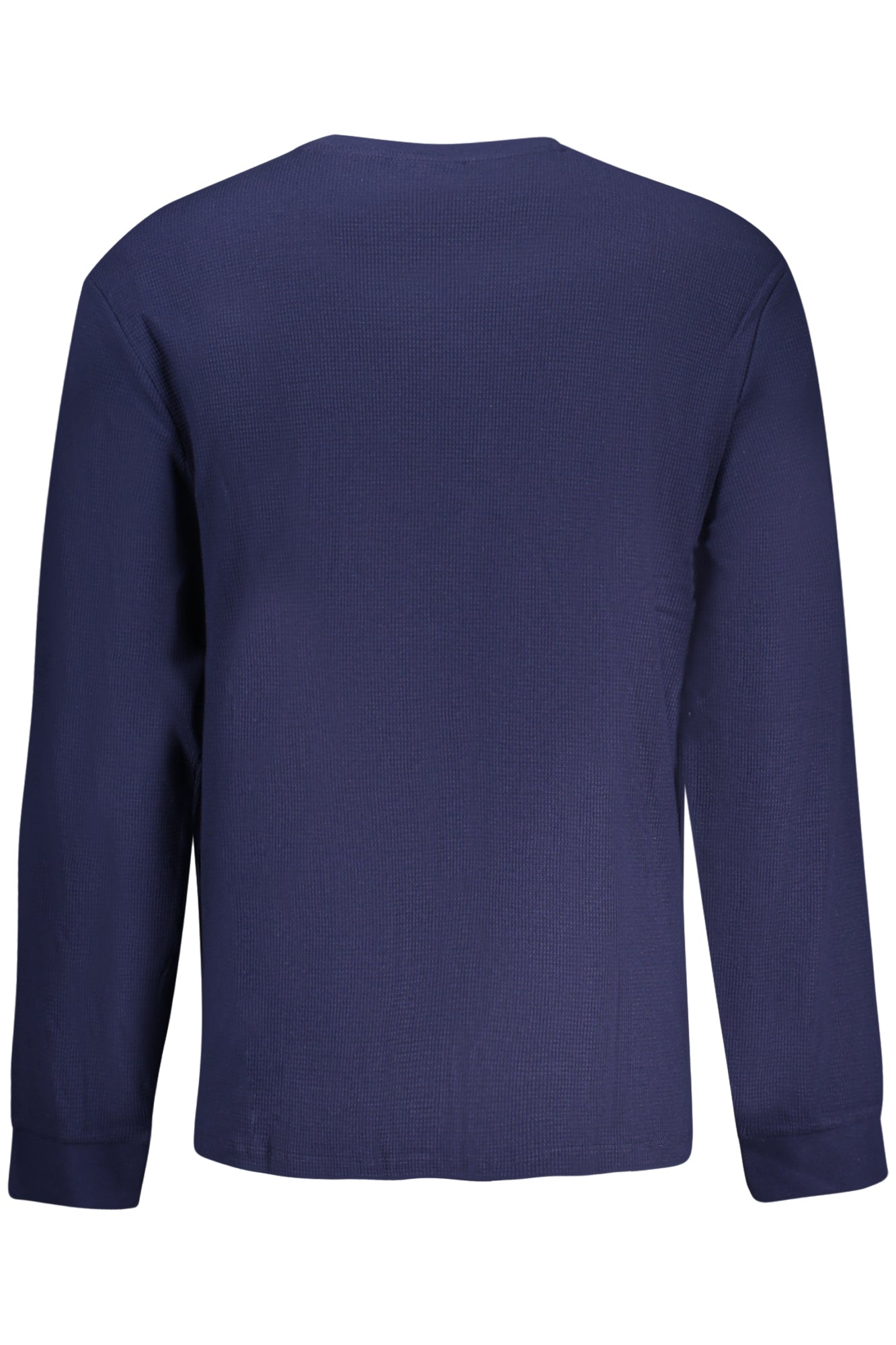 LV040EM217_BLWFW – Stylischer Herren Pullover Blau mit Applikation und Rundhalsausschnitt – Größe: M, XL, 2XL, L, S – Farbe: Blu