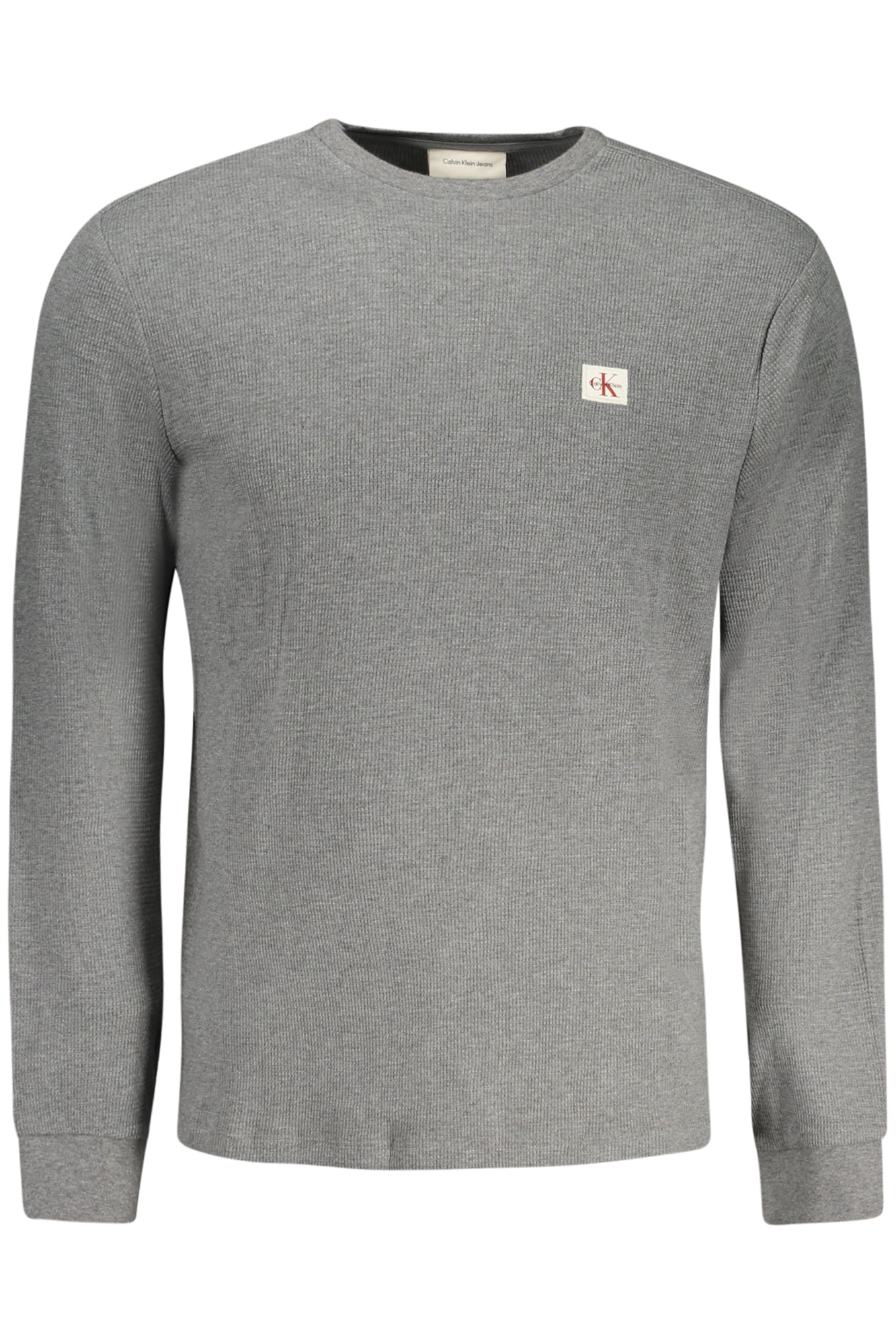 LV040EM217_GRP7E – Eleganter Herrenpullover in Grau: Langarmshirt mit Rundhalsausschnitt – Größe: S, L, XL, 2XL, M – Farbe: Grigio
