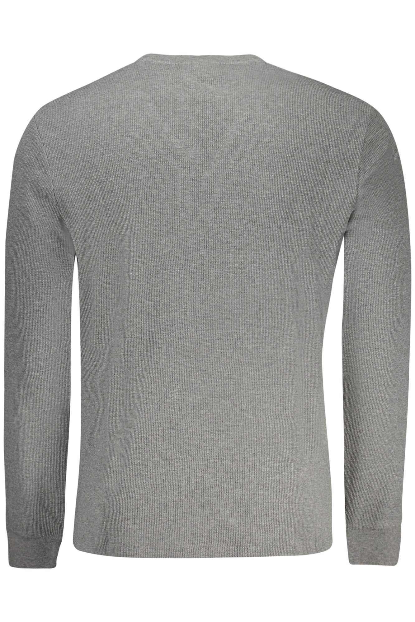 LV040EM217_GRP7E – Eleganter Herrenpullover in Grau: Langarmshirt mit Rundhalsausschnitt – Größe: S, L, XL, 2XL, M – Farbe: Grigio