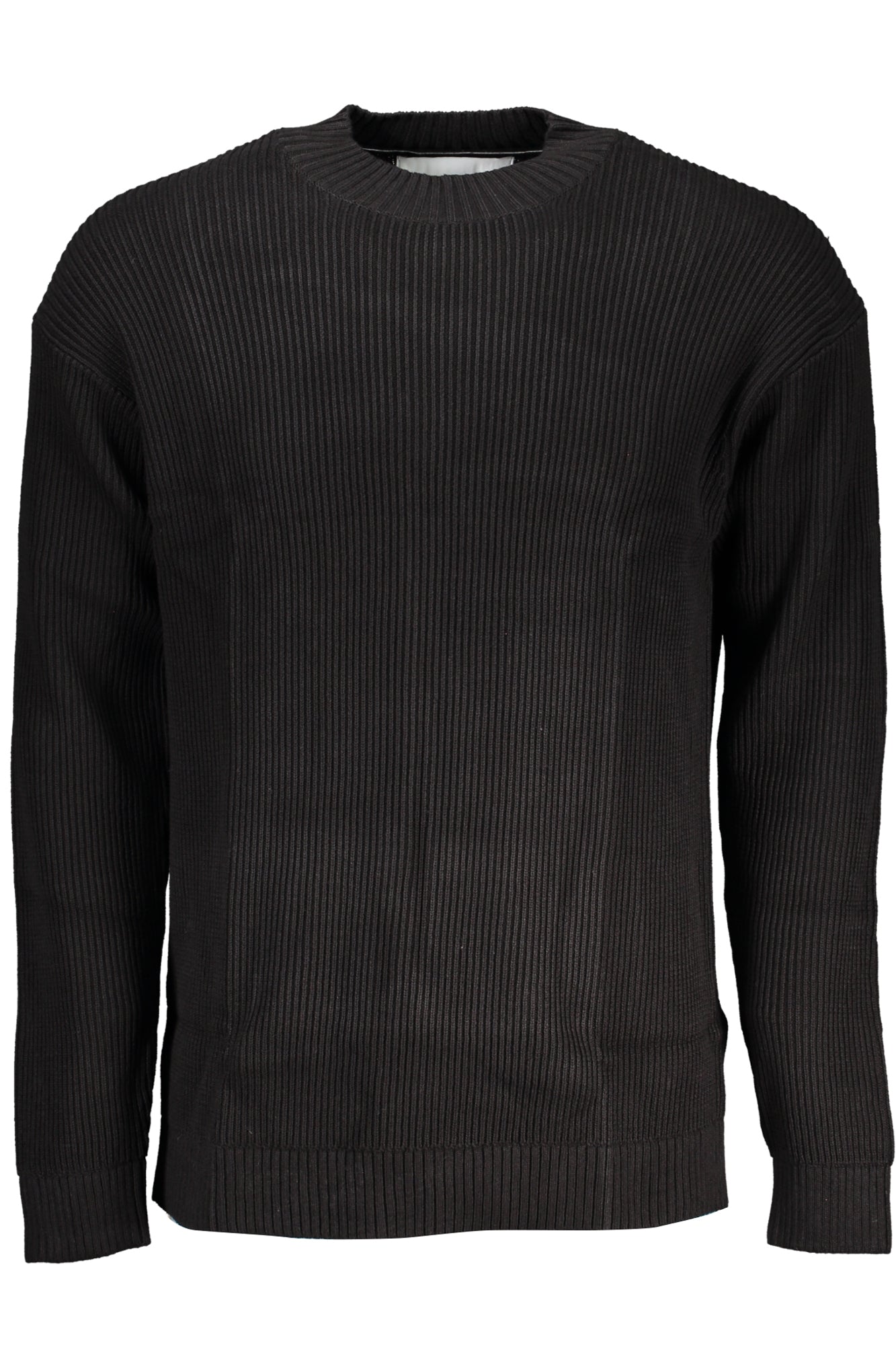 J30J324507_NEBEH – Nachhaltiger Herren Rollkragenpullover in Schwarz mit Logo-Stickerei – Größe: S, M, L, XL – Farbe: Nero