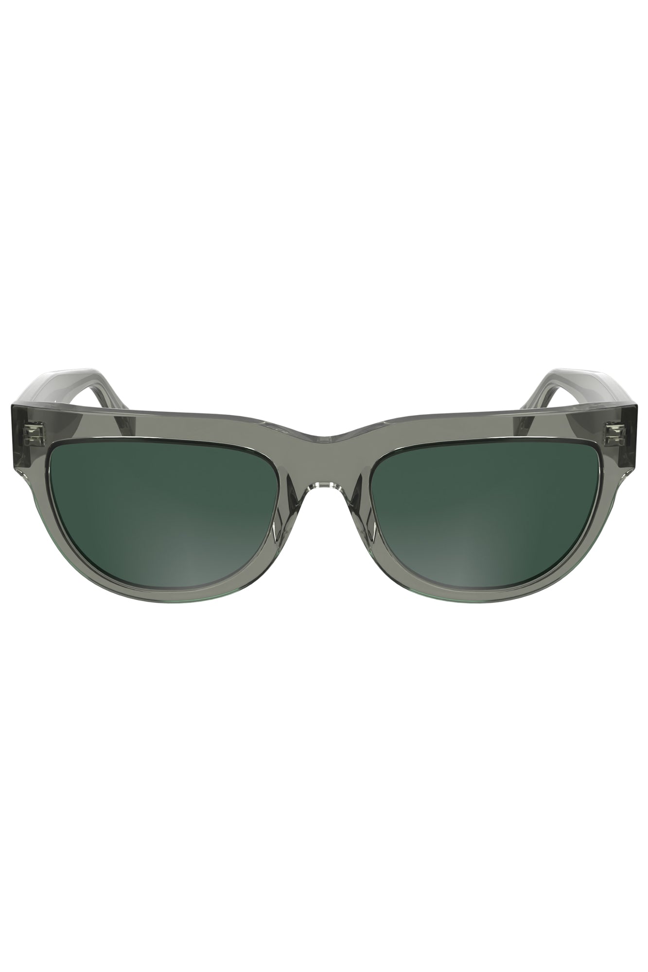 CKJ25600S_GR057 – Stylische Damensonnenbrille in Grau mit quadratischen Rauchgläsern – Größe: UNI – Farbe: Grigio
