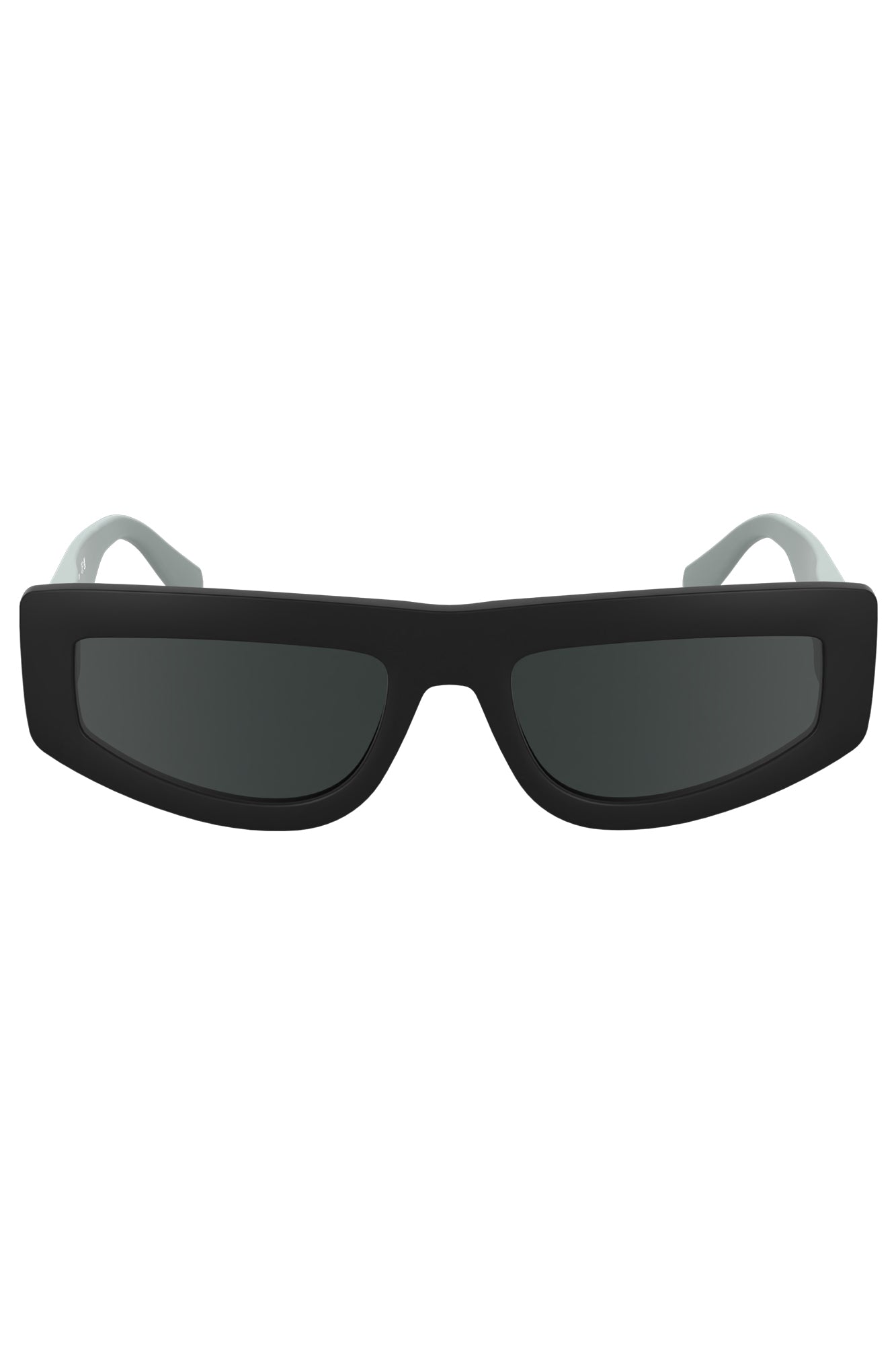 CKJ25607S_NE001 – Elegante Damensonnenbrille mit Bio-Rahmen und Rauchgläsern – Größe: UNI – Farbe: Nero