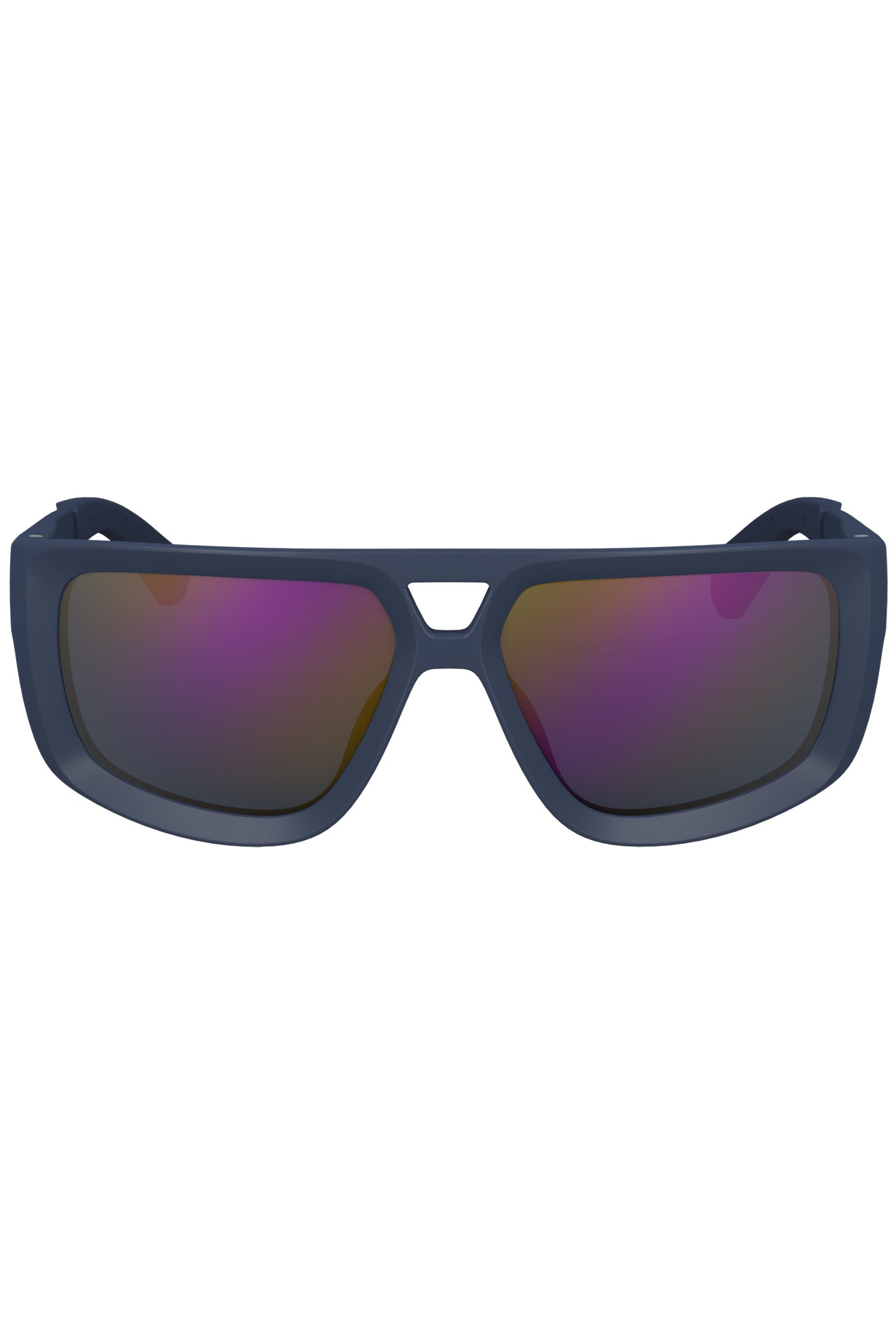 CKJ24605S_BL460 – Modische Herrensonnenbrille Blau mit Quadratischen Gläsern 60mm – Größe: UNI – Farbe: Blu