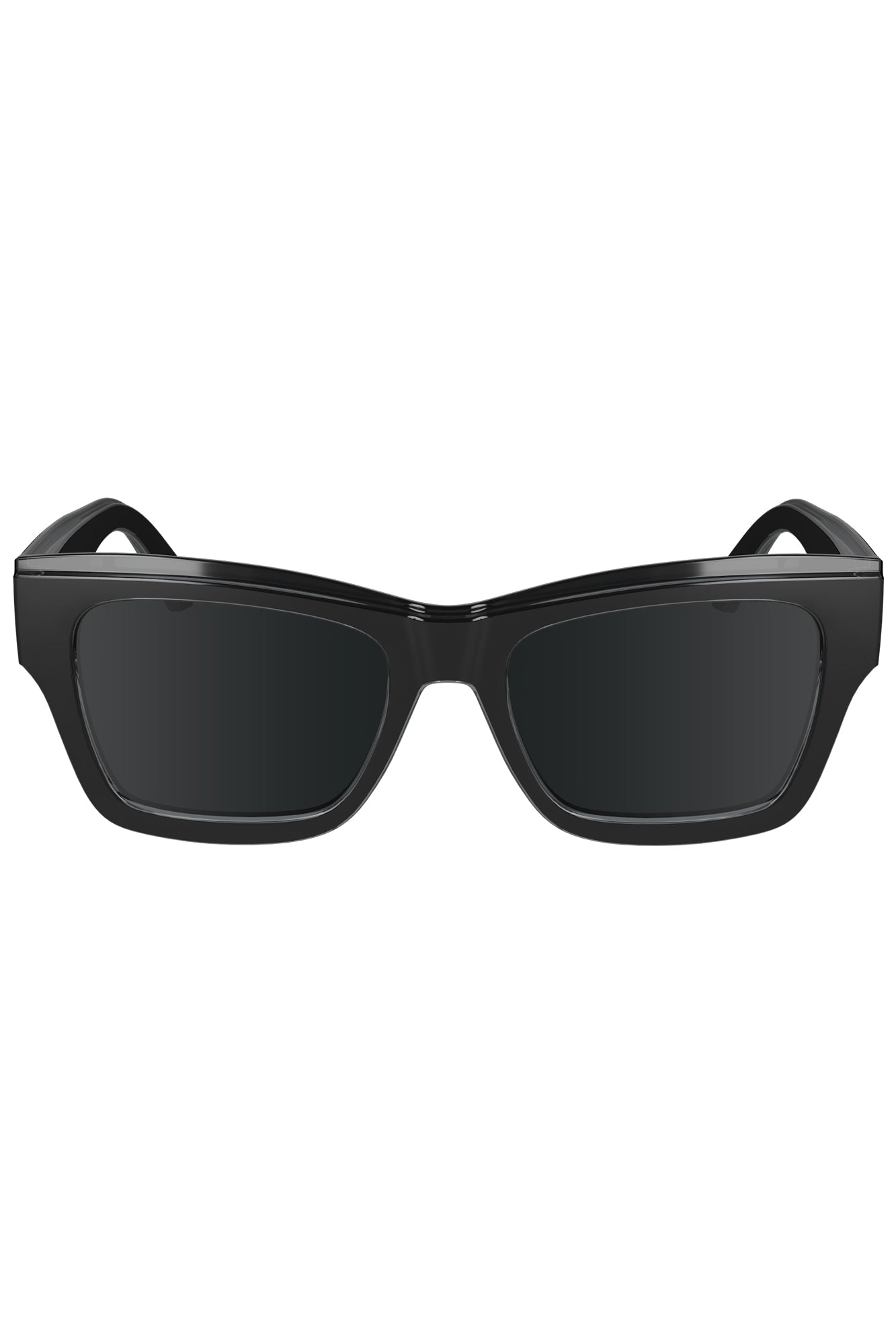 CKJ24609S_NE001 – Herren-Sonnenbrille: Quadratische Bio-Rahmen, Schwarz, 53mm Gläser – Größe: UNI – Farbe: Nero