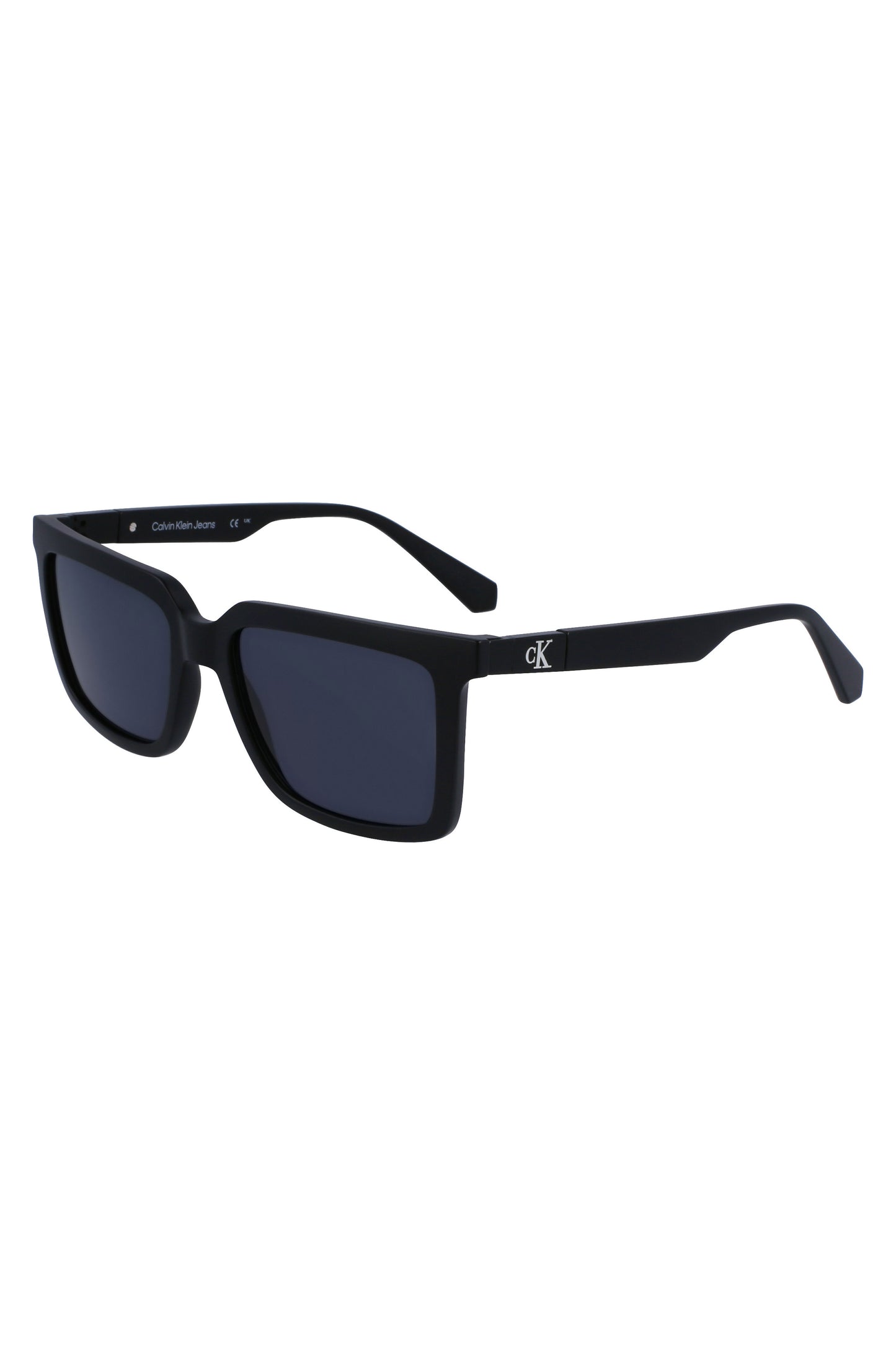 CKJ23659S_NE002 – Stylische Herren-Sonnenbrille Schwarz: Quadratische Linse, Komfortfit – Größe: UNI – Farbe: Nero