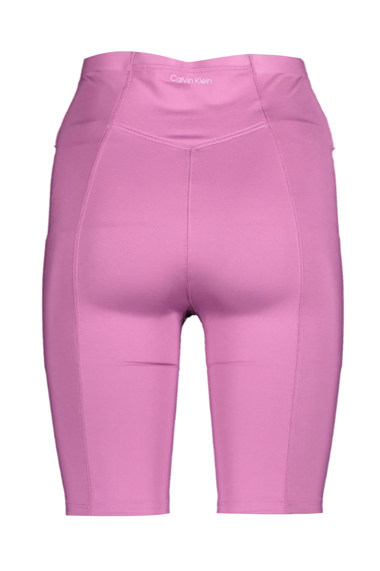 00GWS3L702_VIOLA_VAE – Damen Shorts Lila: Modische Turnhose mit Kontrastdetails & Logo – Größe: L – Farbe: Viola