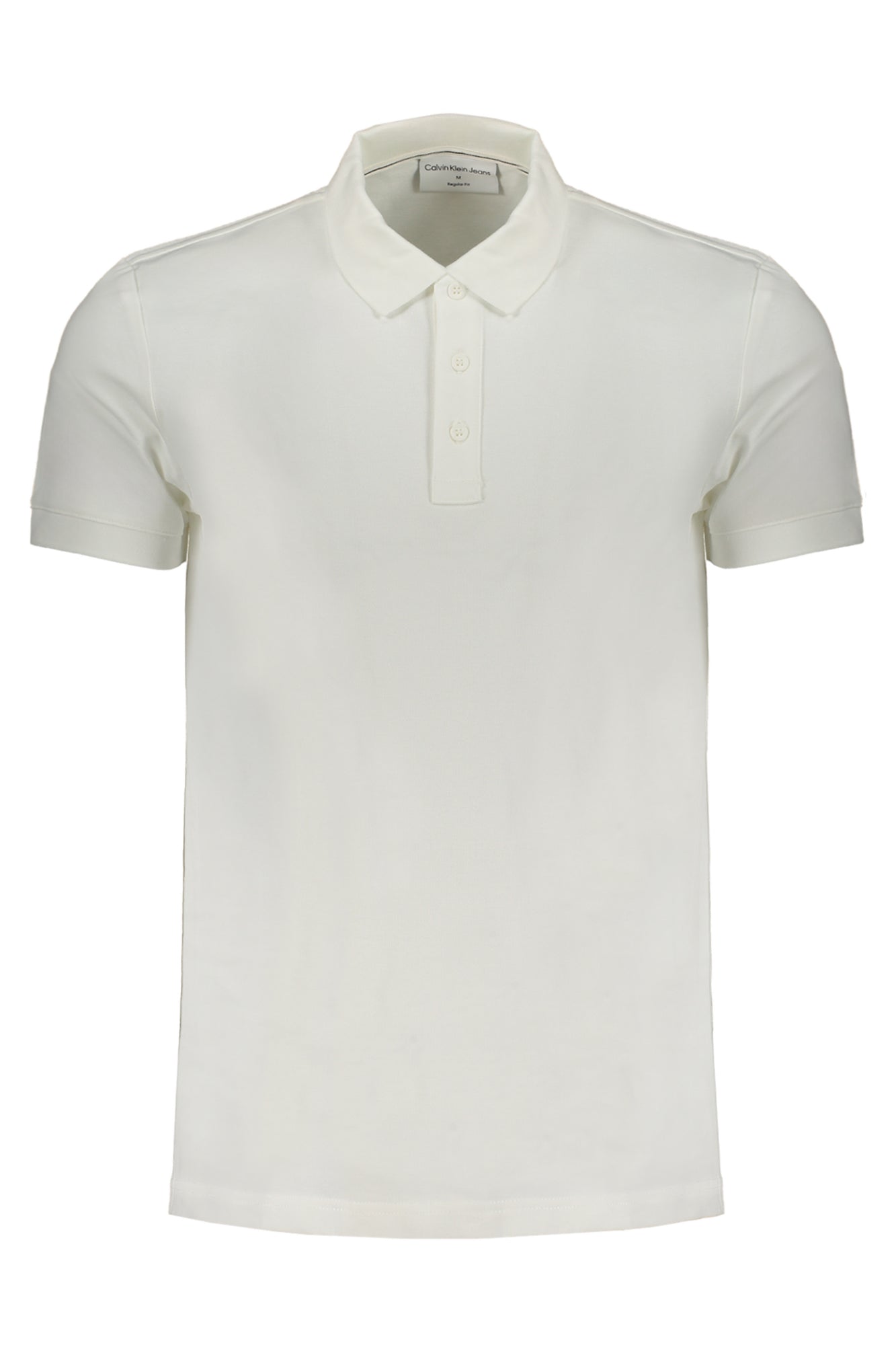 J30J325495_BIYAF – CALVIN KLEIN POLO MANICHE CORTE UOMO BIANCO – Größe: S, M, L, XL, 2XL – Farbe: Bianco