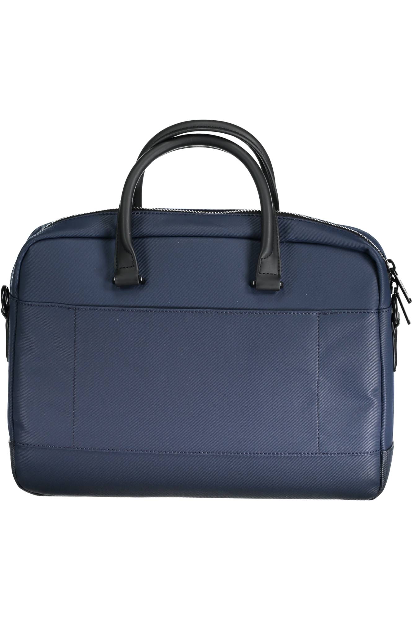 K50K502357_BLU_000 – Stilvolle blaue Herrentasche mit Laptopfach und verstellbarem Gurt – Größe: UNI – Farbe: Blu