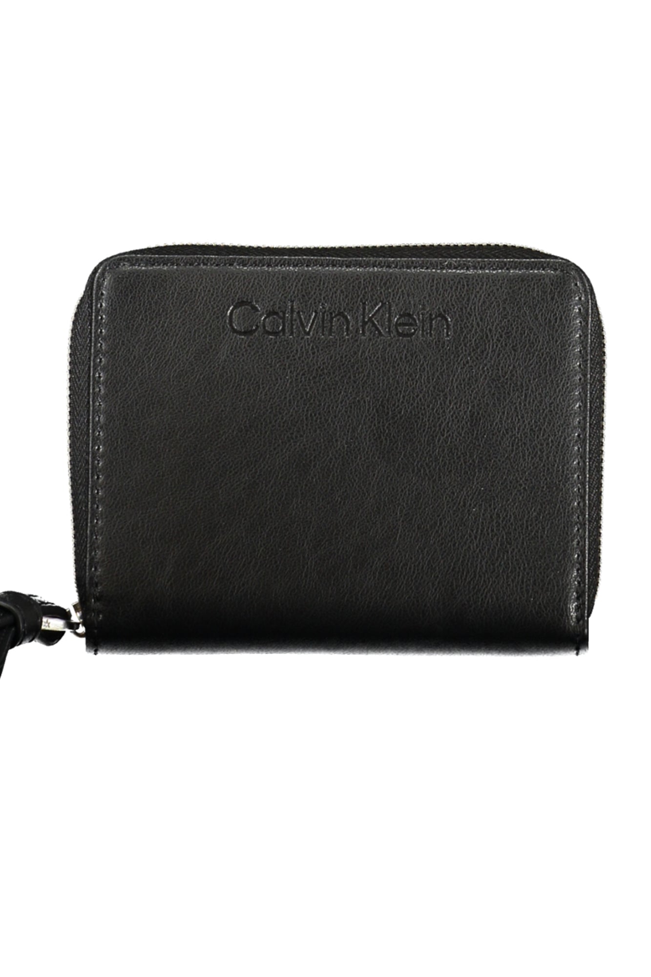 K60K611387_NEBEH – Damen-Geldbörse Schwarz: RFID-Schutz, Reißverschluss & Schlüsselanhänger – Größe: UNI – Farbe: Nero