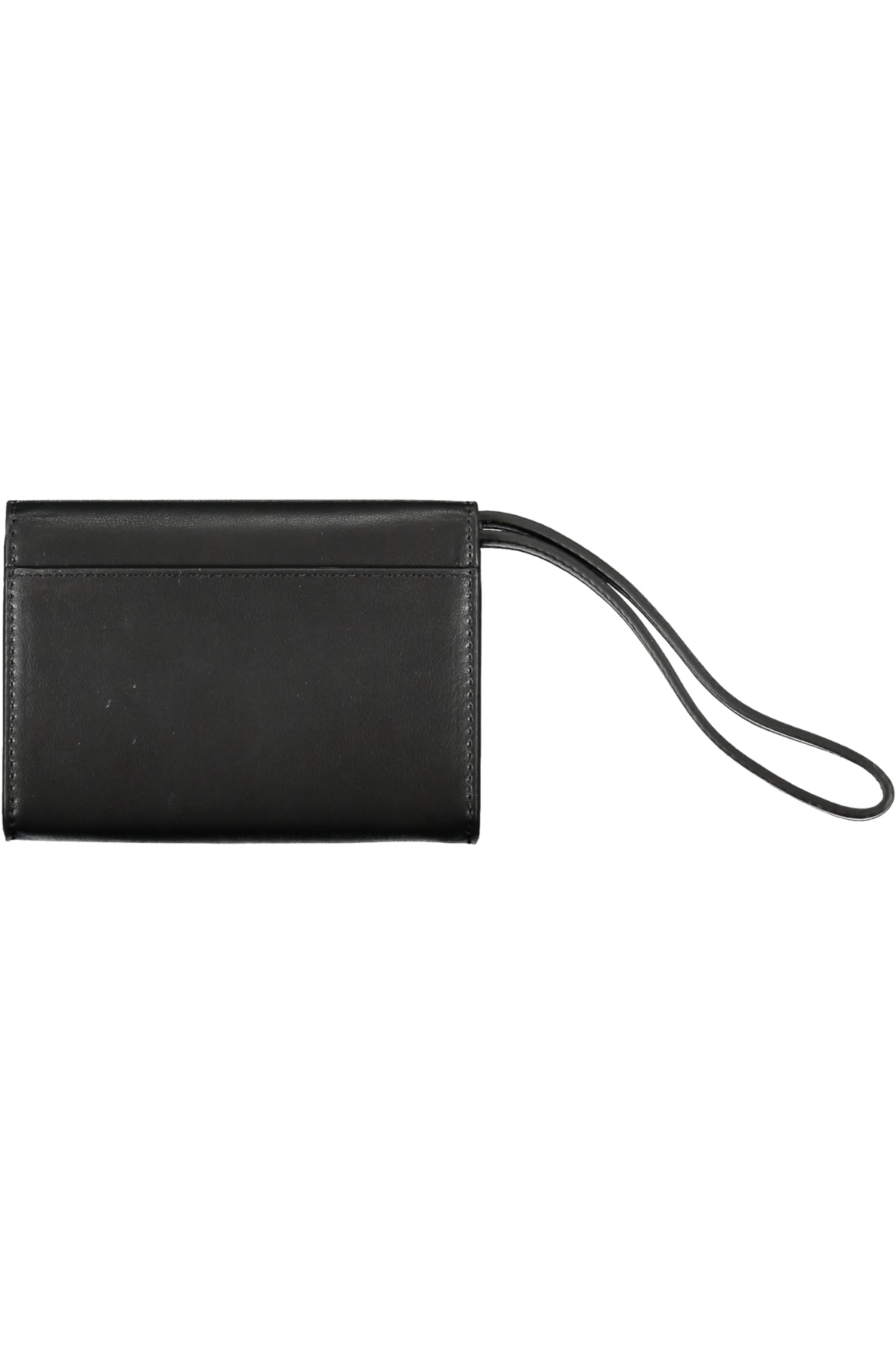 K60K611092_NEBAX – Elegante Damenbrieftasche Schwarz mit Reißverschluss· Recyceltes Material – Größe: UNI – Farbe: Nero