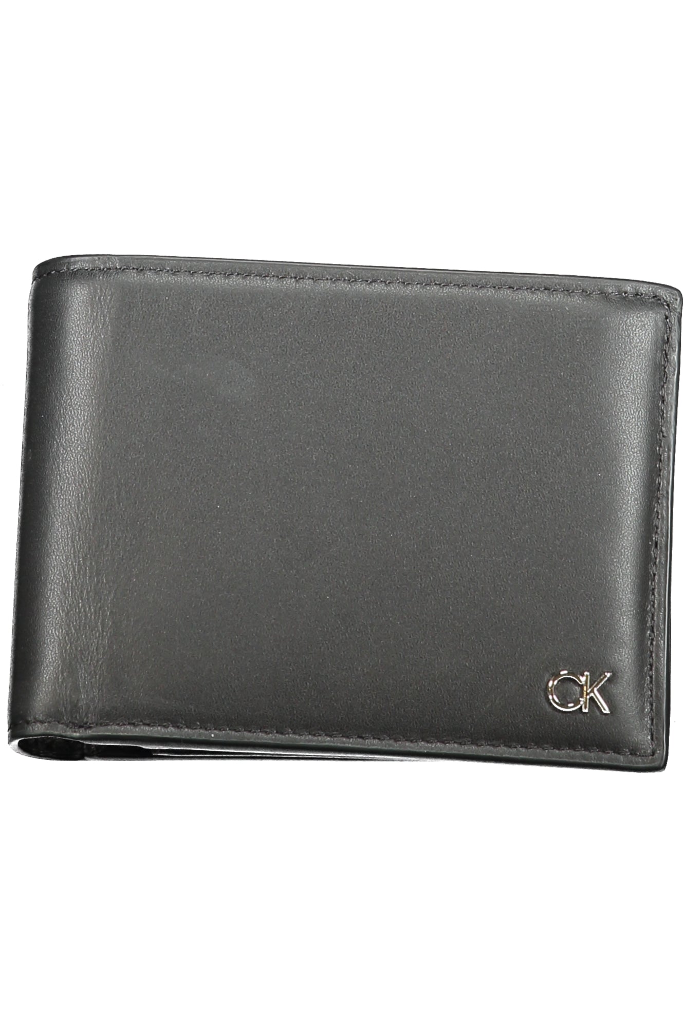 K50K511689_NEBEH – Elegante schwarze Herren-Geldbörse mit RFID-Schutz und Münzfach – Größe: Standard