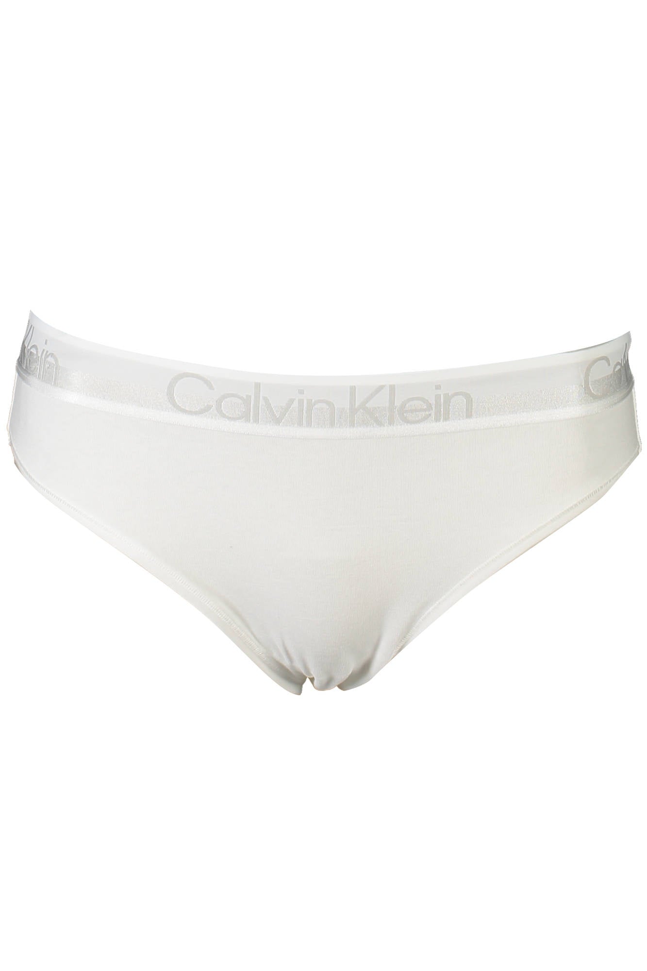 000QF6687E_BIANCO_100 – Nachhaltiger Weißer Damenslip: Hohe Taille & Elastischer Bund – Größe: XS, S, M – Farbe: Bianco