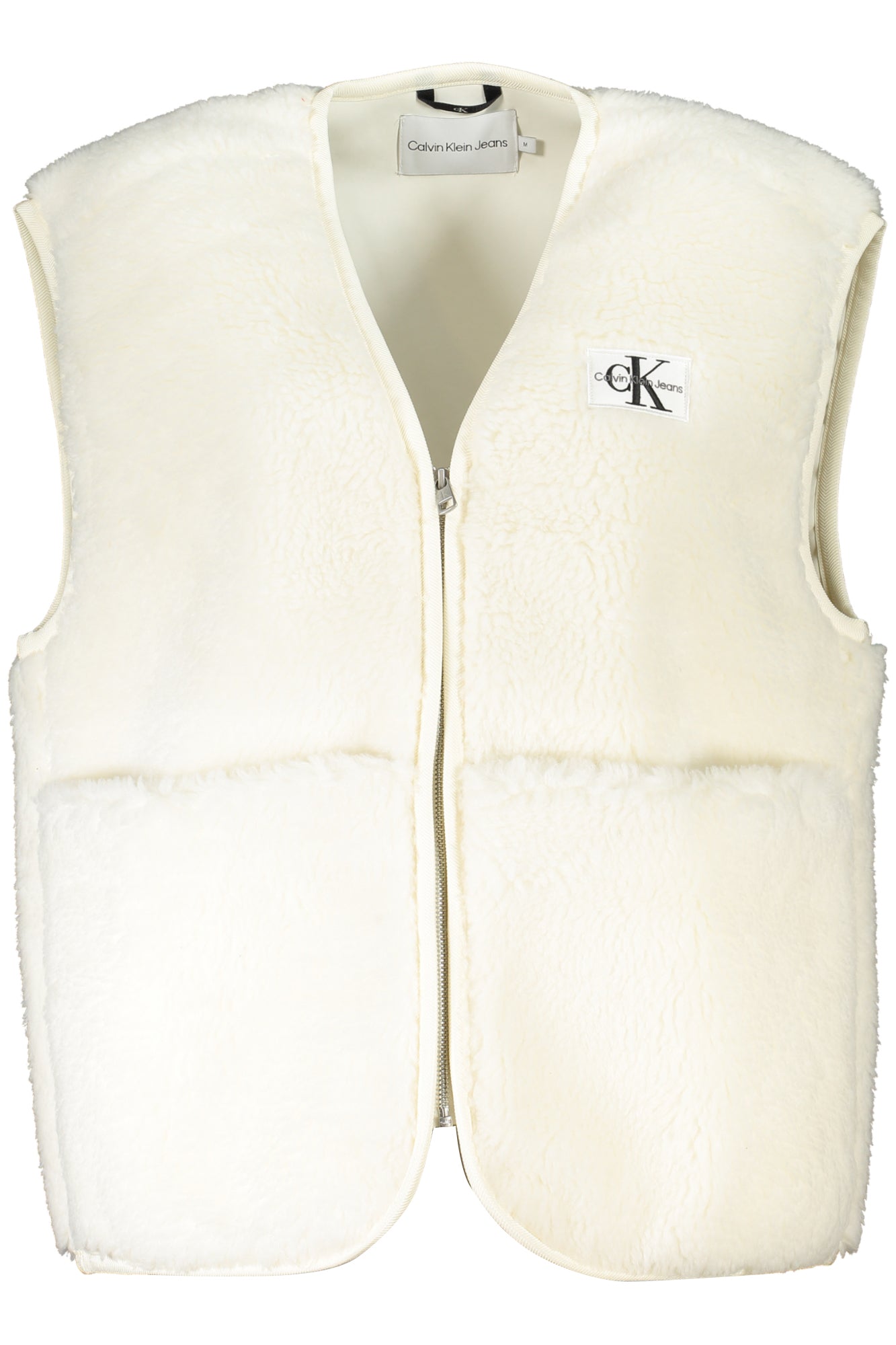 J20J222243_BIYBI – CALVIN KLEIN SMANICATO DONNA BIANCO – Größe: XS, S – Farbe: Bianco