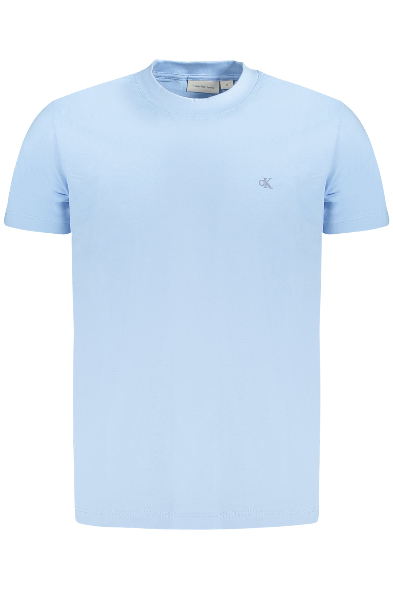 J30J326683_AZCBR – Herren Kurzarm T-Shirt Blau: Rundhals, Druck, Nachhaltige Baumwolle – Größe: S, M, L, XL, 2XL – Farbe: Azzurro