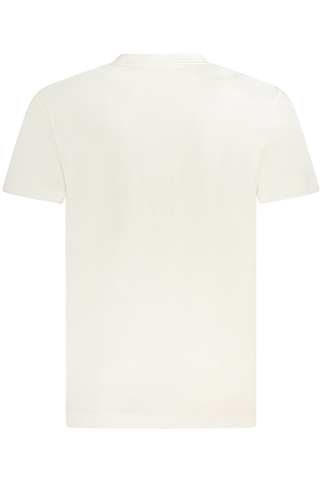 J30J327472_BIYAS – Herren Kurzarm-T-Shirt Weiß Rundhals mit Logo aus 95% Baumwolle – Größe: S, M, L, XL, 2XL – Farbe: Bianco