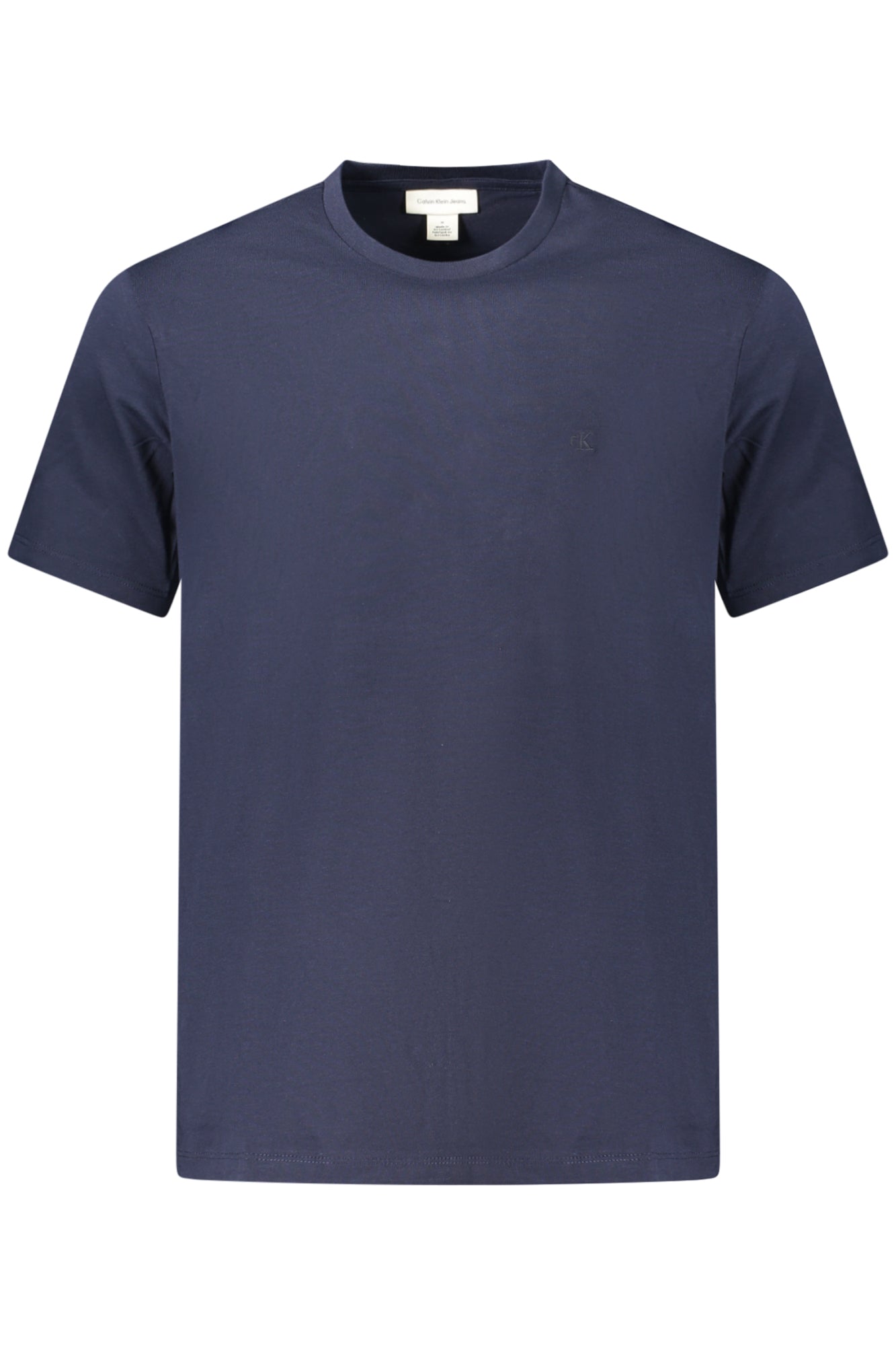 LV040HM265_BLCEF – Stilvolles Herren T-Shirt in Blau mit Rundhals und Stickerei – Größe: S, M, L, XL, 2XL – Farbe: Blu
