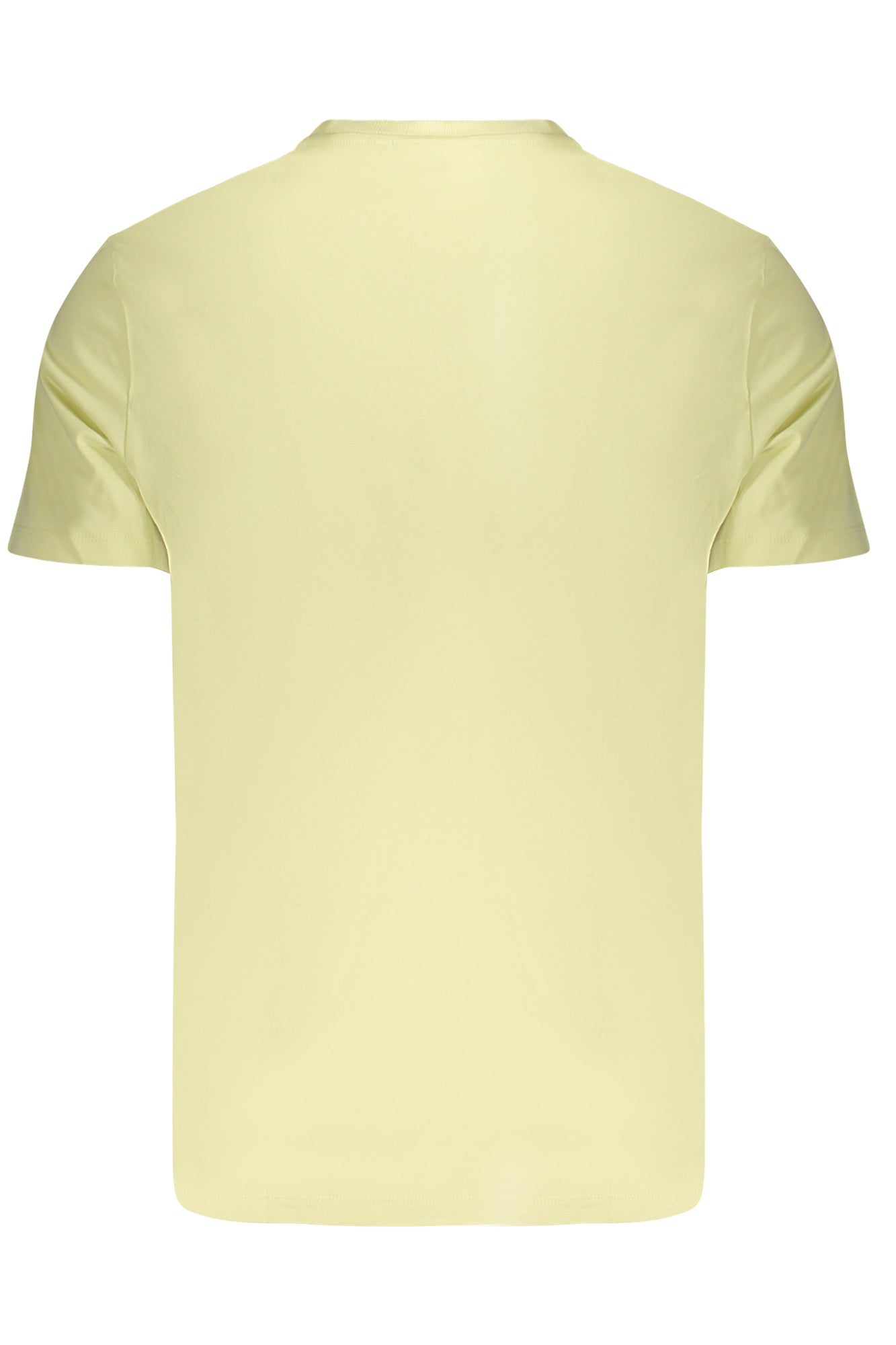 LV040HM265_GIRLV – Herren Kurzarm T-Shirt Gelb mit Logo Stickerei, Rundhals Design – Größe: S, M, L, XL – Farbe: Giallo