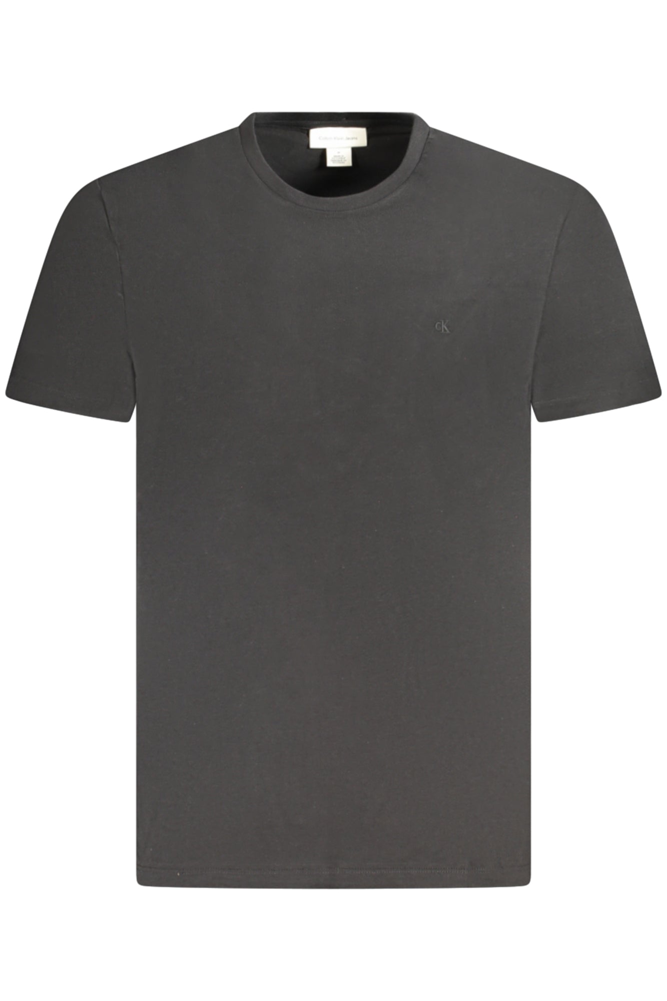 LV040HM265_NEUB1 – Herren Schwarz T-Shirt mit Rundhals & Stickerei - Kurzarm Mode – Größe: S, M, L, XL – Farbe: Nero