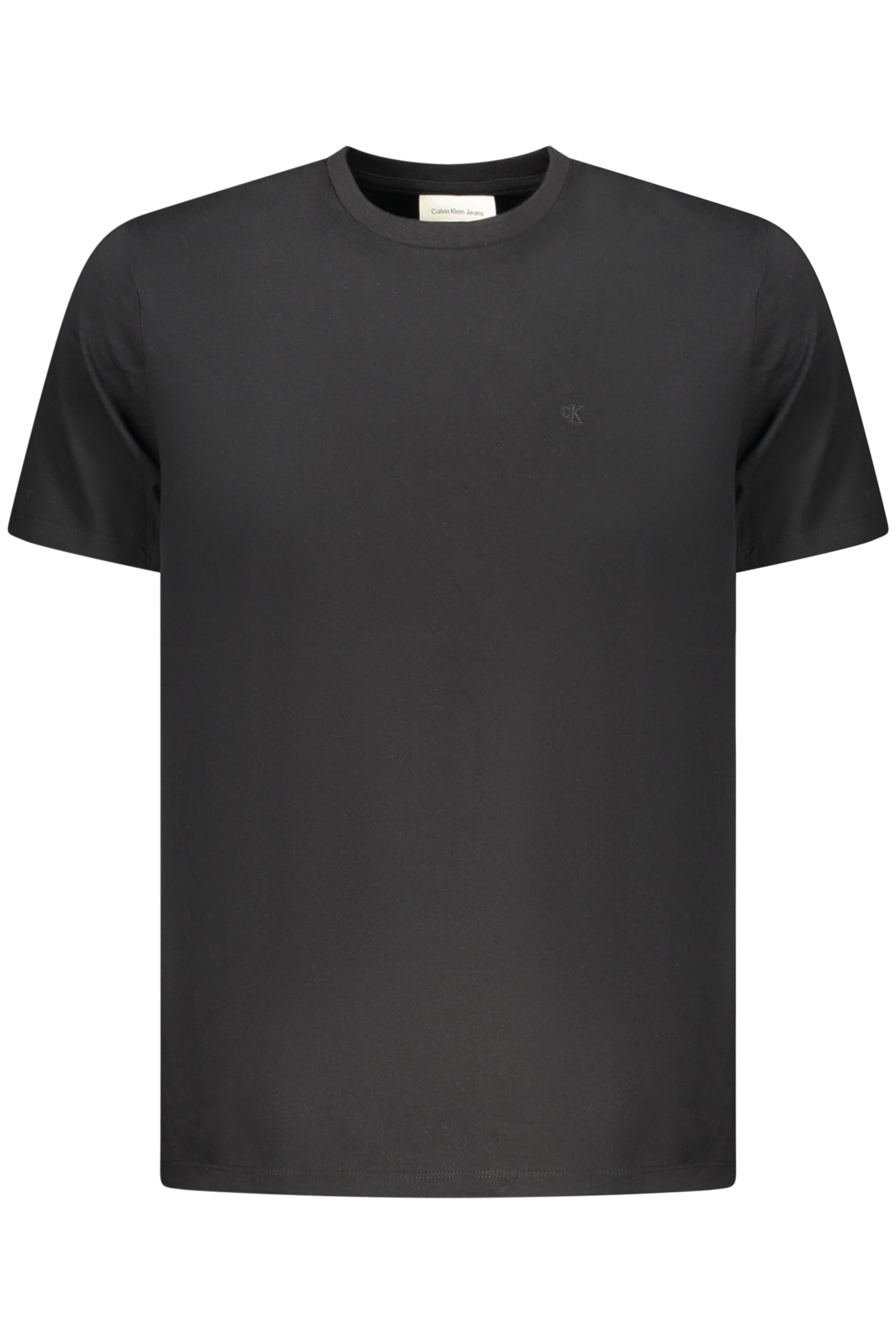 LV04RD254G_NEUB1 – Herren Kurzarm-T-Shirt Schwarz mit Rundhals und Stickerei-Logo – Größe: S, M, L, XL – Farbe: Nero