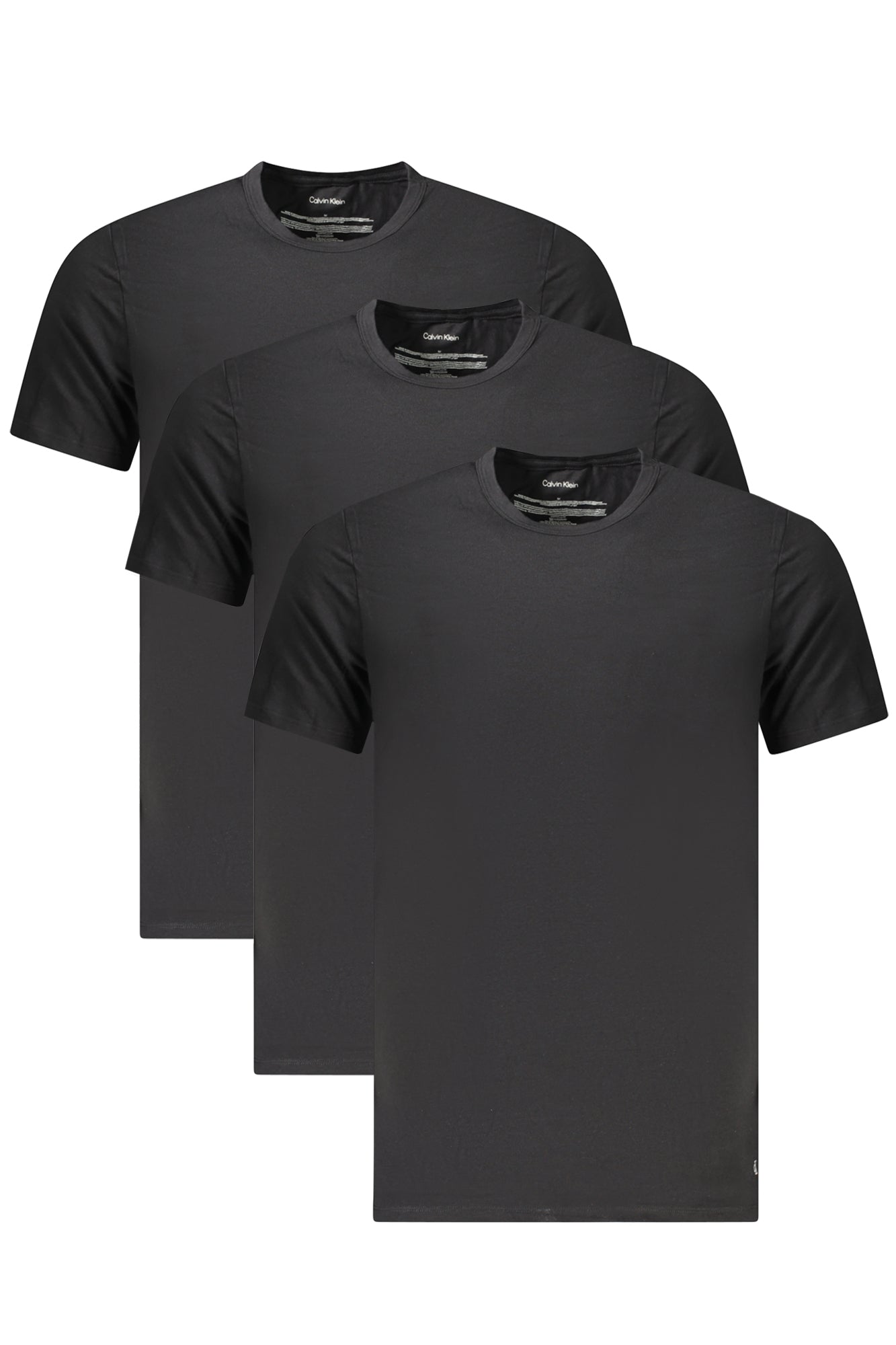 LV00NB4185_NEUB1 – Dreierpack Slim Fit Schwarz Herren T-Shirts - Kurzarm Rundhals – Größe: S, M, L, XL – Farbe: Nero
