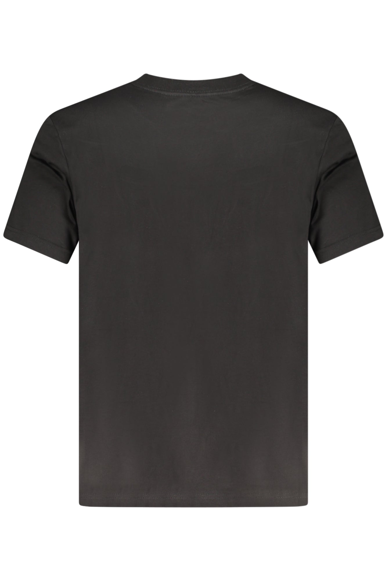 J30J327471_NEBEH – Herren Kurzarm T-Shirt Schwarz mit Rundhals und Kontrastdetails – Größe: S, M, L, XL, 2XL – Farbe: Nero