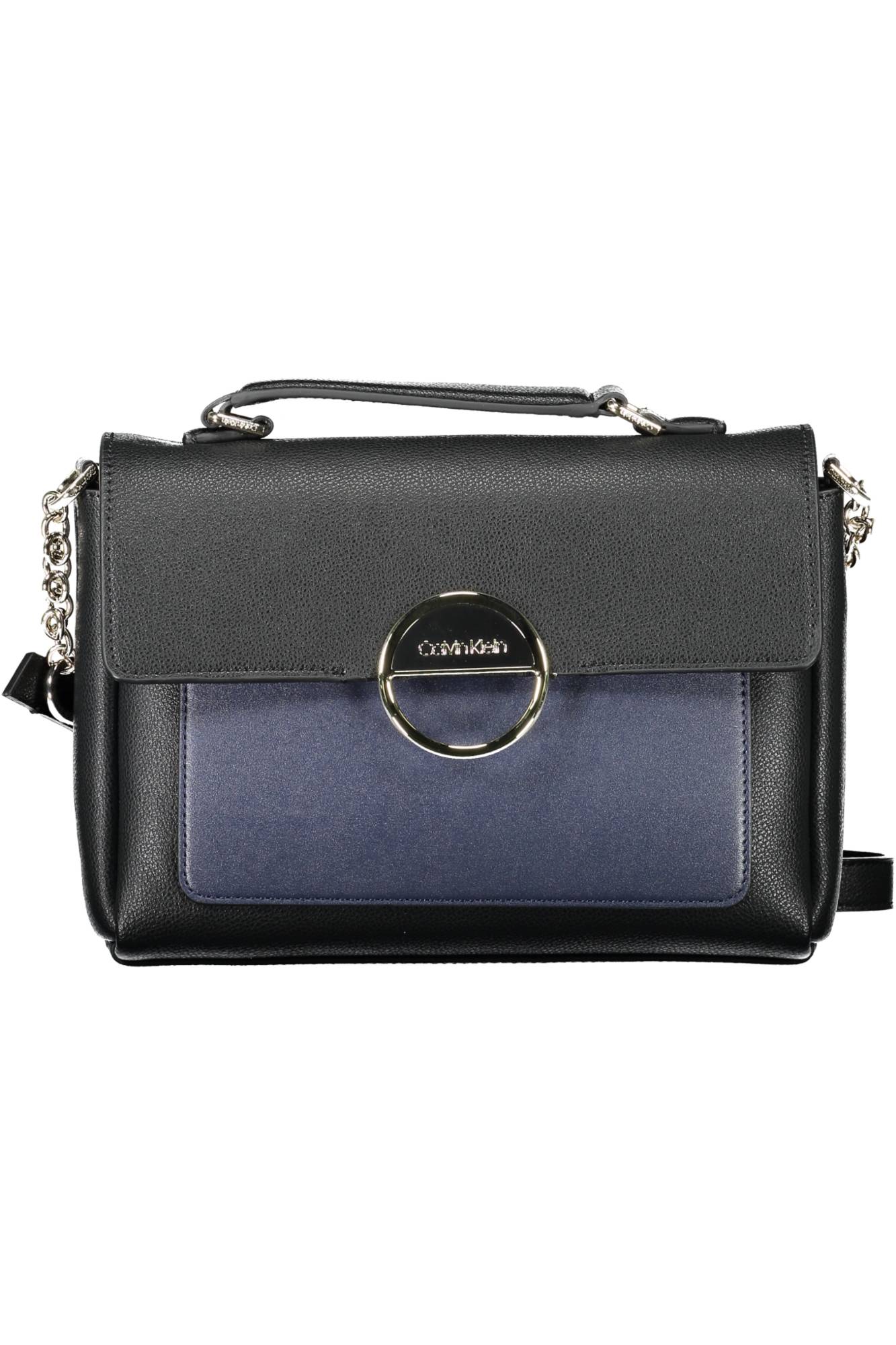 K60K606509_NERO_BAX – Elegante schwarze Schultertasche für Damen mit verstellbarem Gurt – Größe: UNI – Farbe: Nero