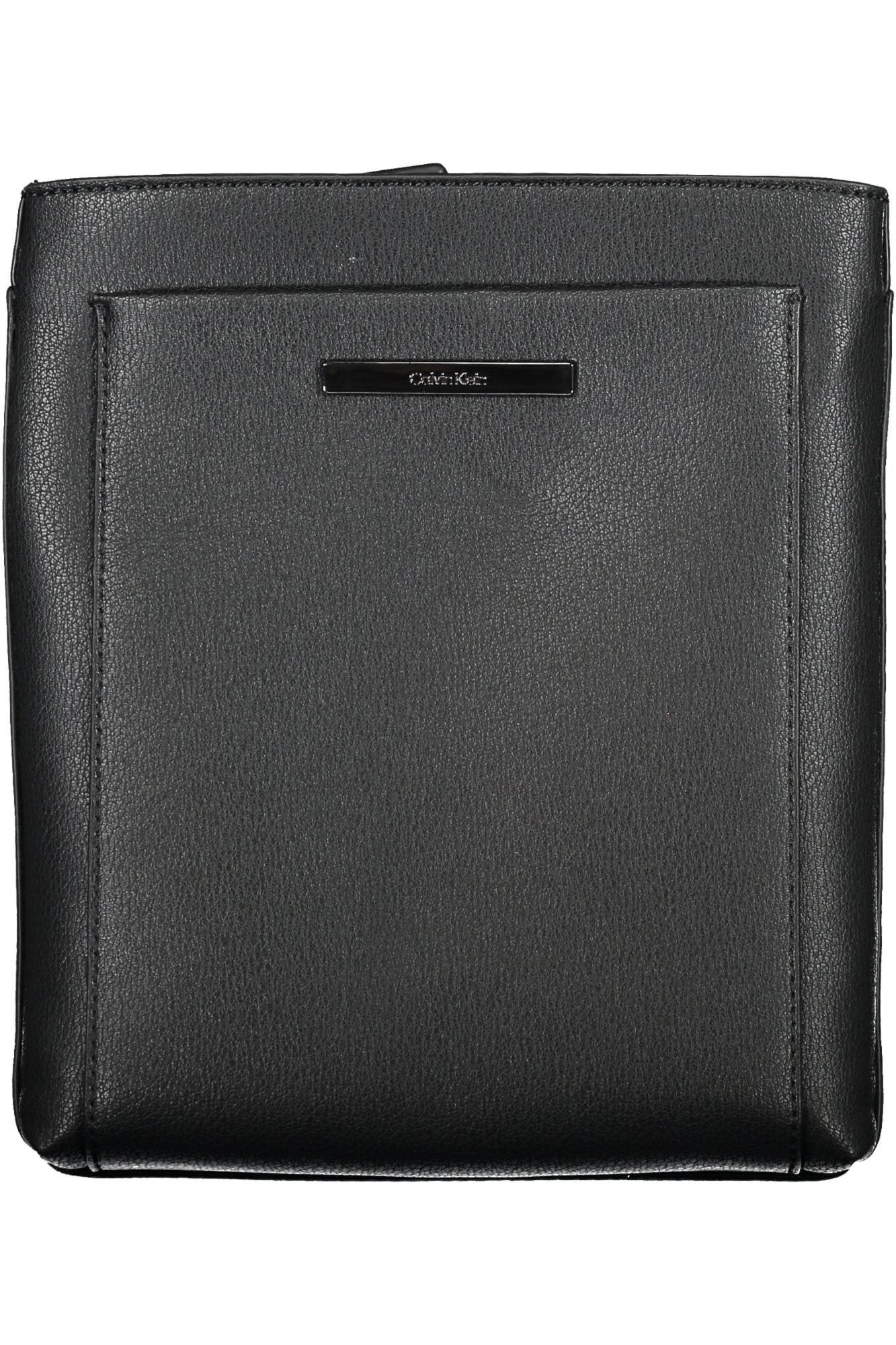 K50K510803_NEBAX – Schwarze Umhängetasche für Herren mit verstellbarem Gurt und Logodetails – Größe: UNI – Farbe: Nero