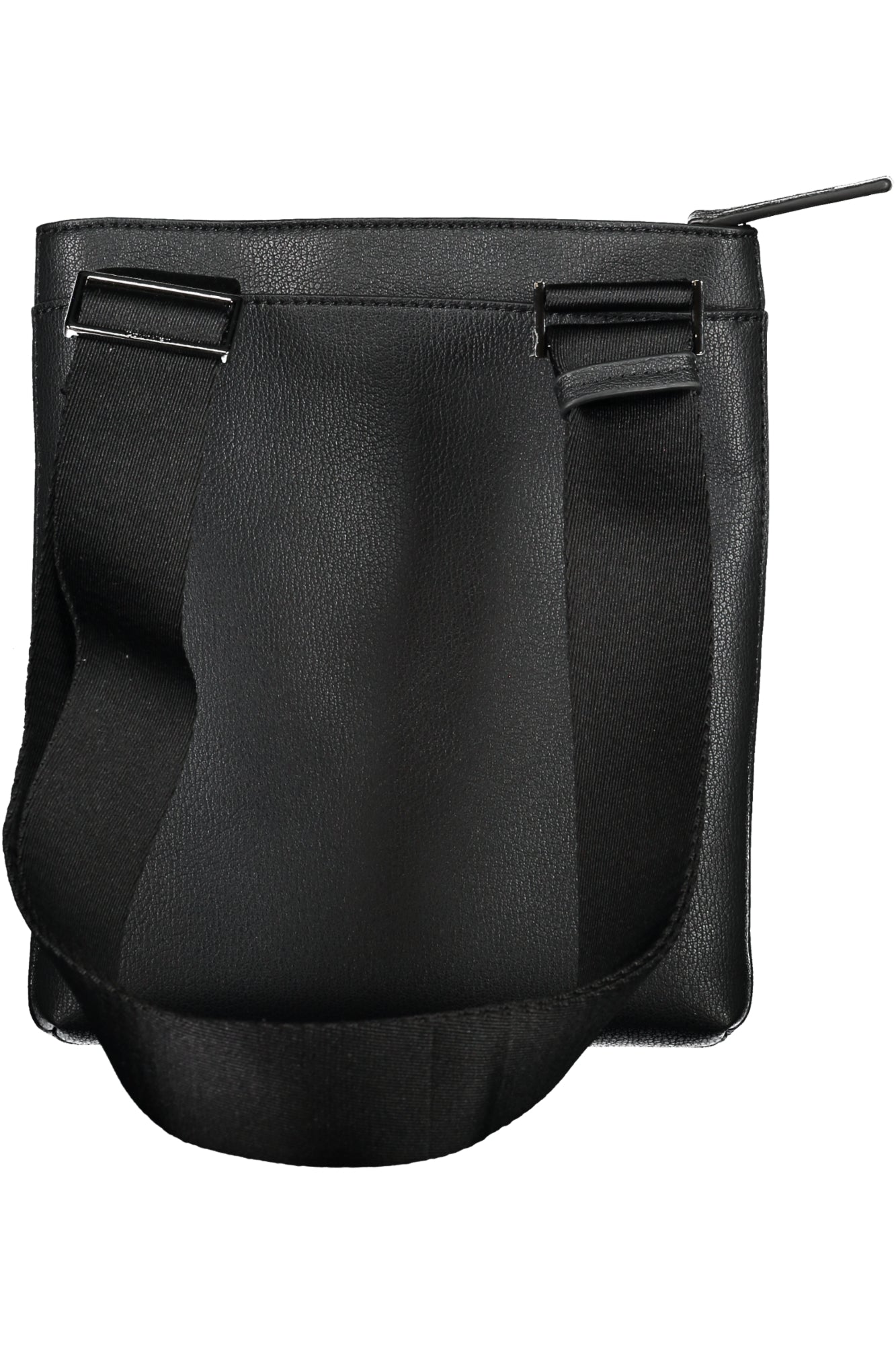 K50K510803_NEBAX – Schwarze Umhängetasche für Herren mit verstellbarem Gurt und Logodetails – Größe: UNI – Farbe: Nero