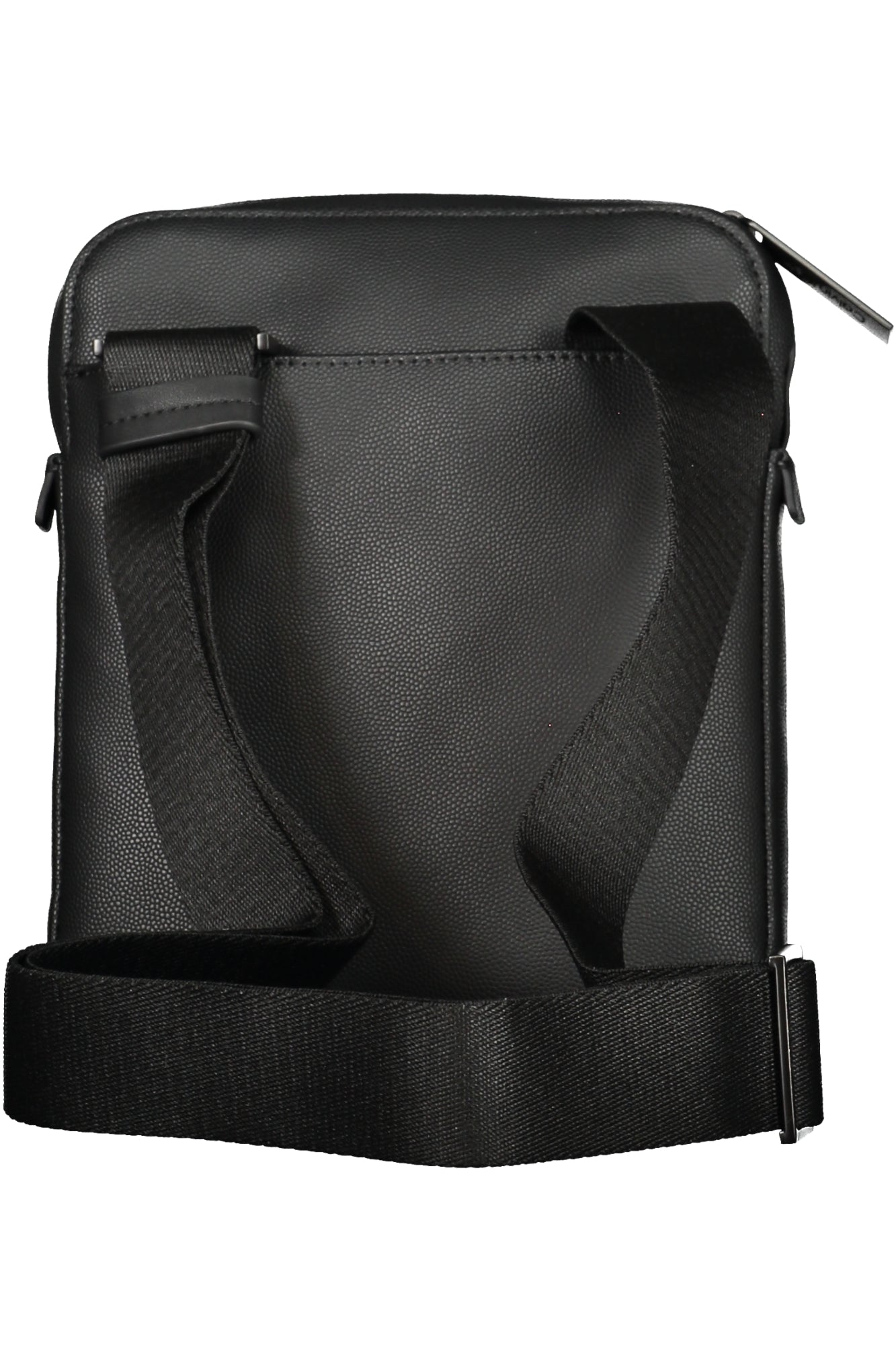 K50K512767_NEBEH – Stilvolle schwarze Herrenschultertasche aus recyceltem Material – Größe: UNI – Farbe: Nero