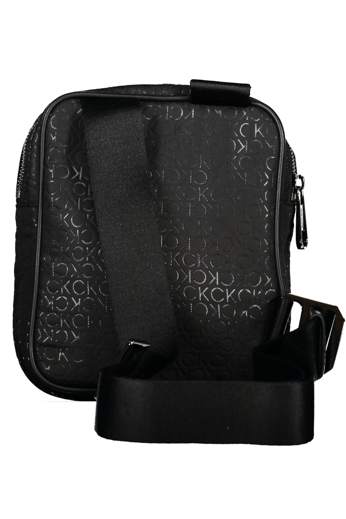 K50K510853_NE0II – Stylische Herren-Schultertasche Schwarz mit recyceltem Material – Größe: UNI – Farbe: Nero