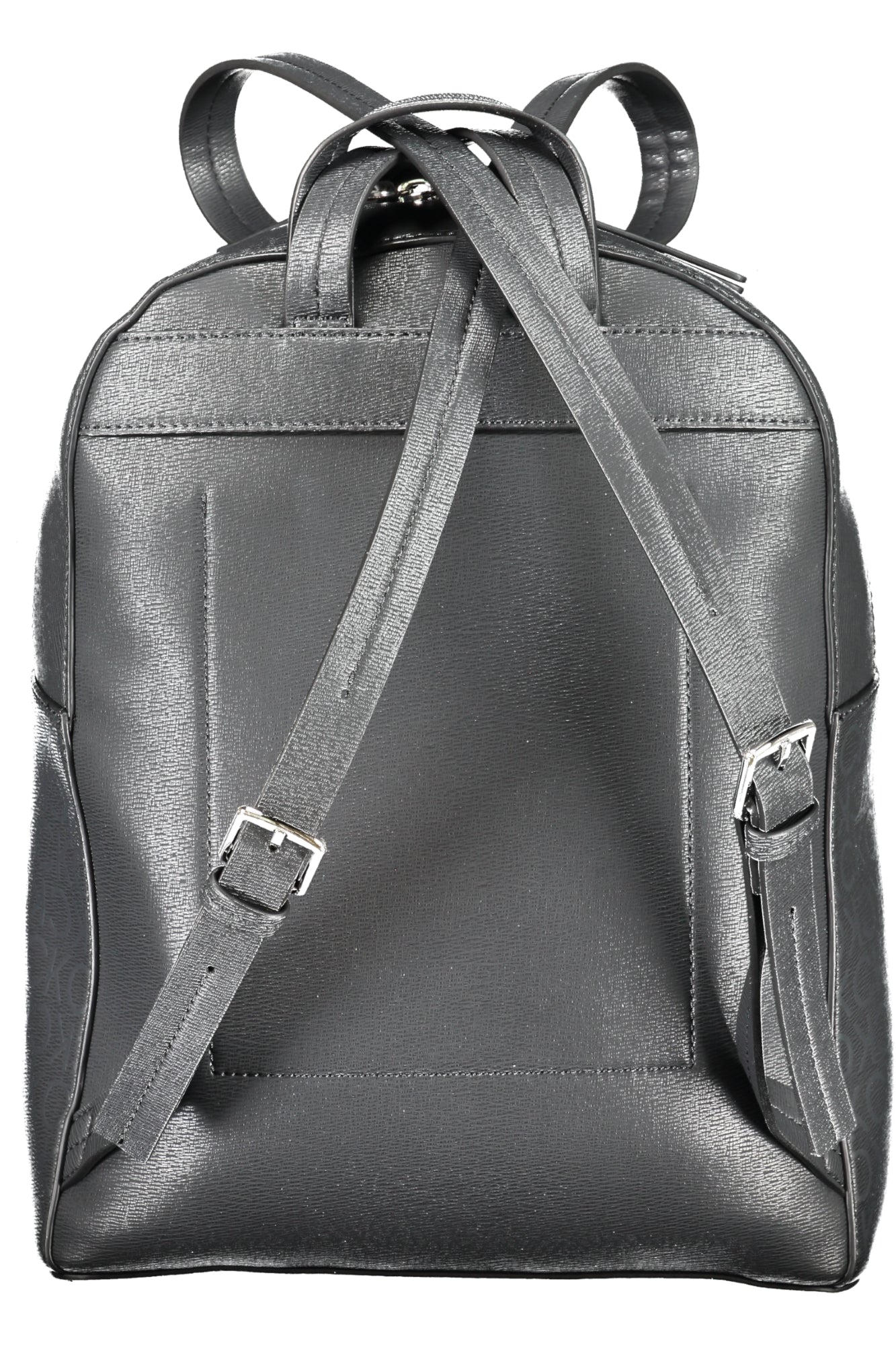 K60K612635_NE0GJ – Stilvoller Damen-Rucksack in Schwarz mit recyceltem Material – Größe: Standard