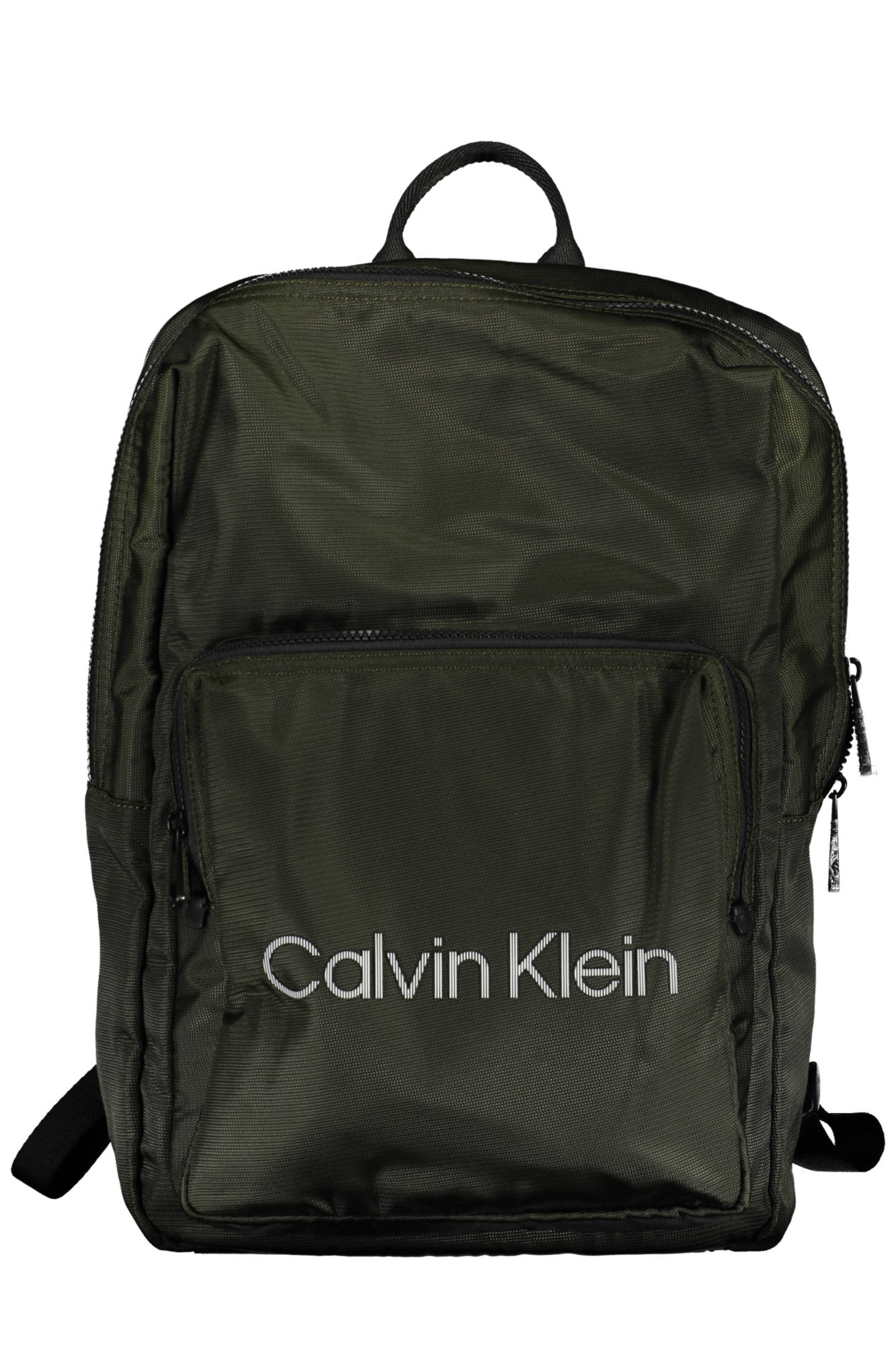 K50K510004_VERDE_MRZ – Moderner Herrenrucksack in Grün aus recyceltem Polyester für Laptops – Größe: UNI – Farbe: Verde