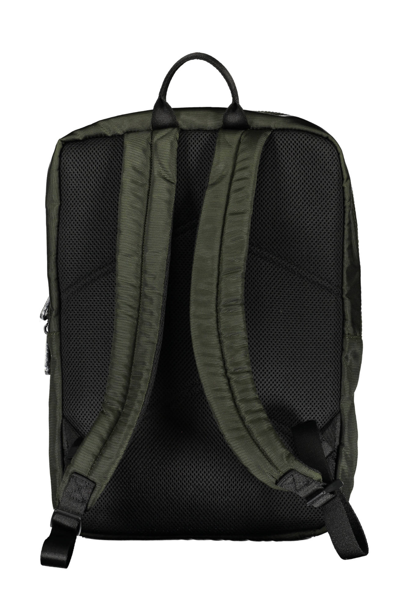 K50K510004_VERDE_MRZ – Moderner Herrenrucksack in Grün aus recyceltem Polyester für Laptops – Größe: UNI – Farbe: Verde