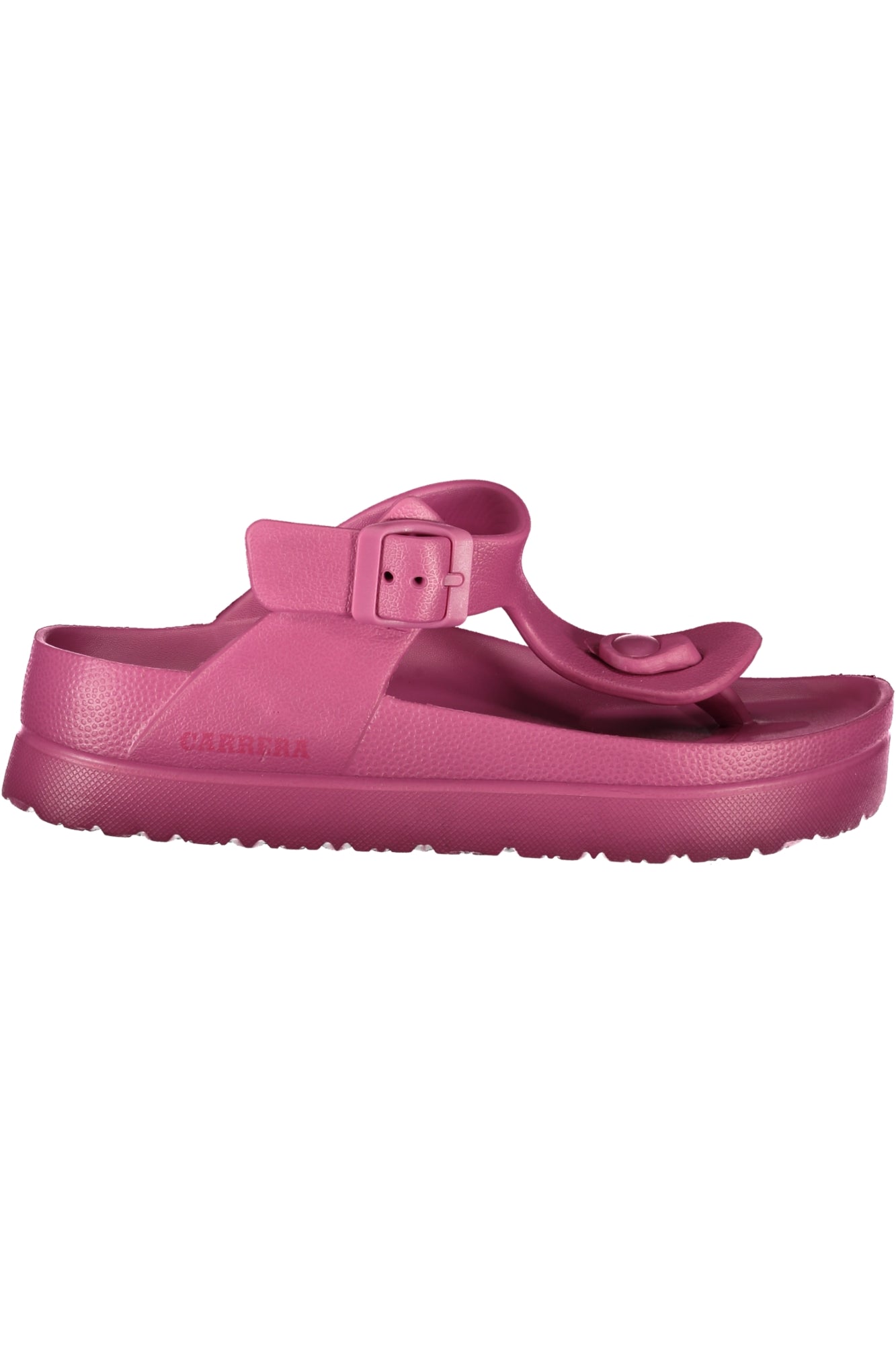 CAW92100_RS8383 – Damen-Pantolette Rosa: Stylische Zehentrenner mit Schnalle – Größe: 36, 37, 38, 39, 40, 41 – Farbe: Rosa
