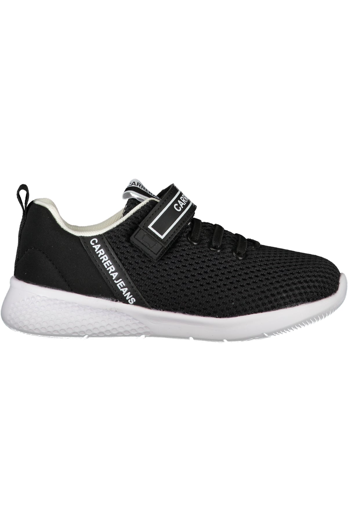 CAK32102M_NE2010 – Stylischer Kindersportschuh in Schwarz mit Klettverschluss - Komfort pur – Größe: 30, 31, 32, 33, 34, 35 – Farbe: Nero