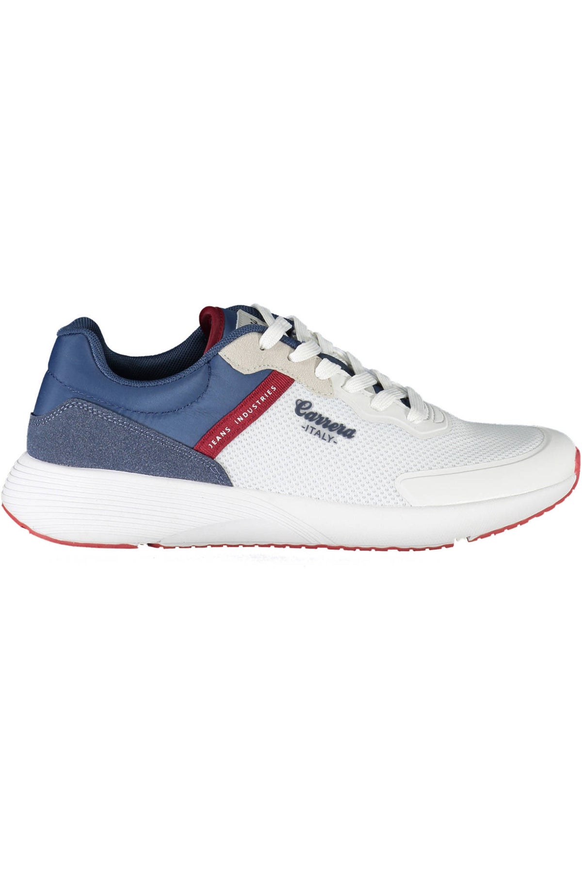 CAM31202M_8F9F78C_BIANCO3510 – Weißer Herren-Sportschuh mit Schnürsenkeln und Kontrastdetails – Größe: 41, 45 – Farbe: Bianco