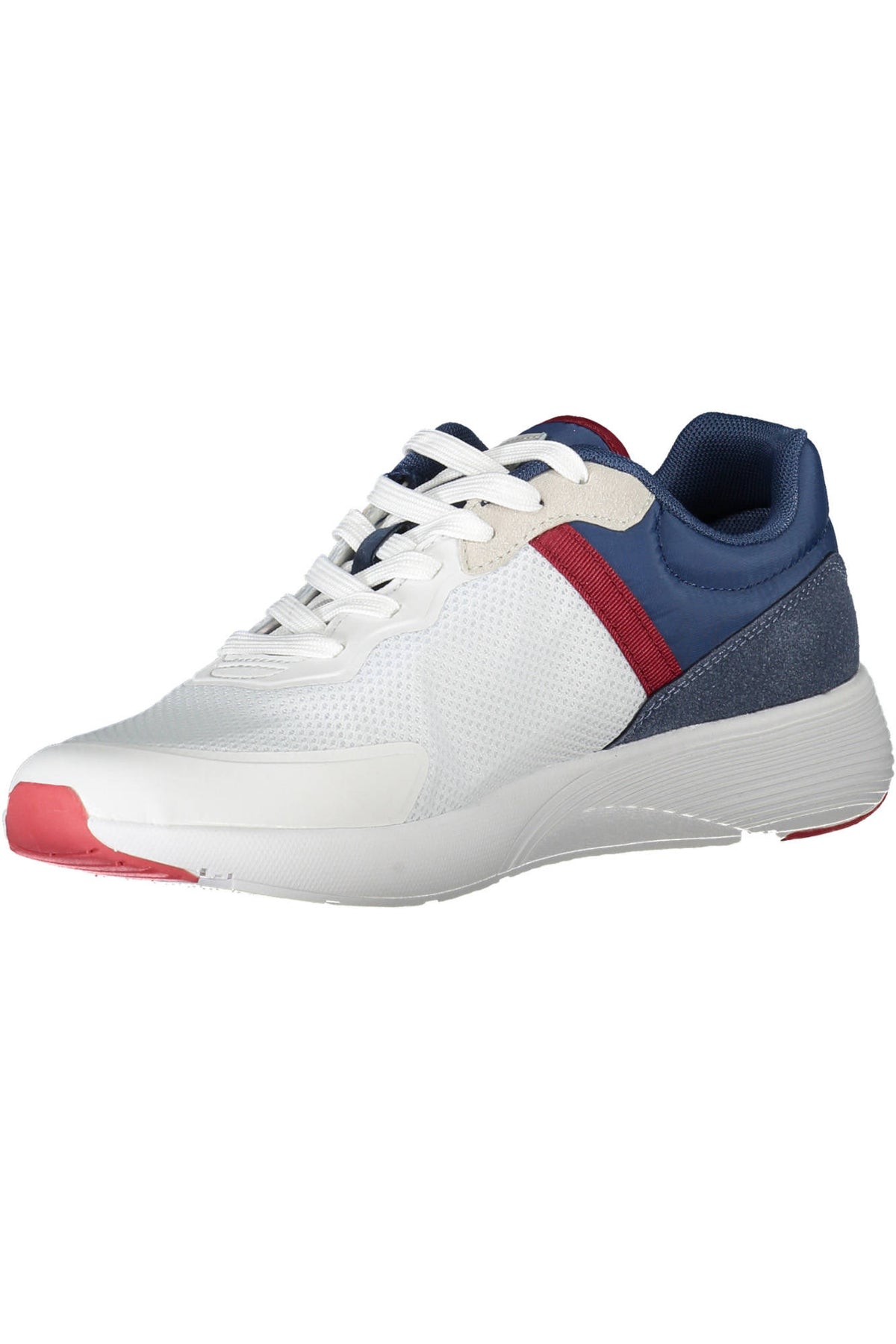 CAM31202M_8F9F78C_BIANCO3510 – Weißer Herren-Sportschuh mit Schnürsenkeln und Kontrastdetails – Größe: 41, 45 – Farbe: Bianco