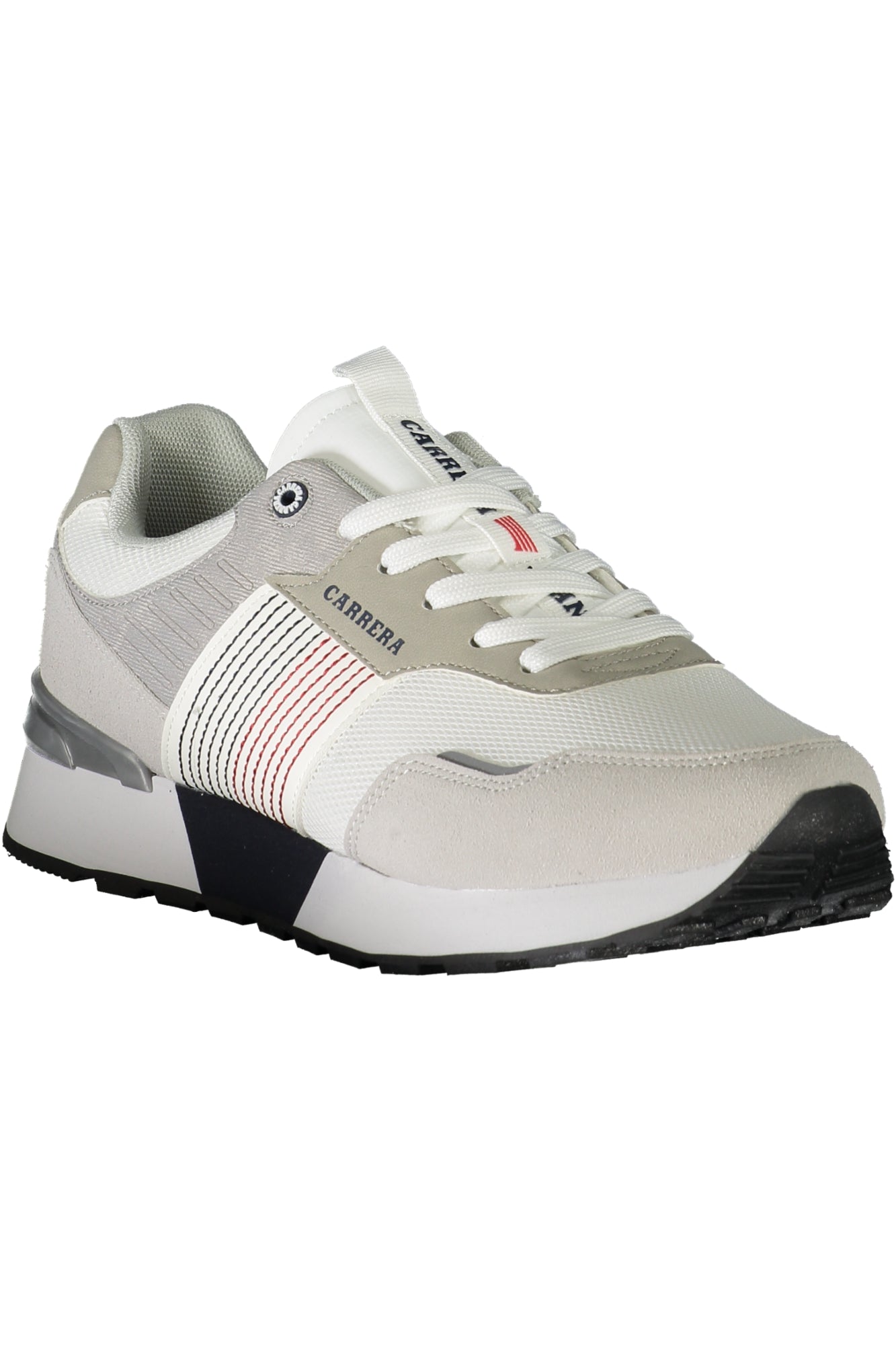 XXCAM12105M_BI1041 – Moderner Herrensportschuh in Weiß mit kontrastierenden Schnürsenkeln – Größe: 40, 41, 42, 43, 44, 45 – Farbe: Bianco