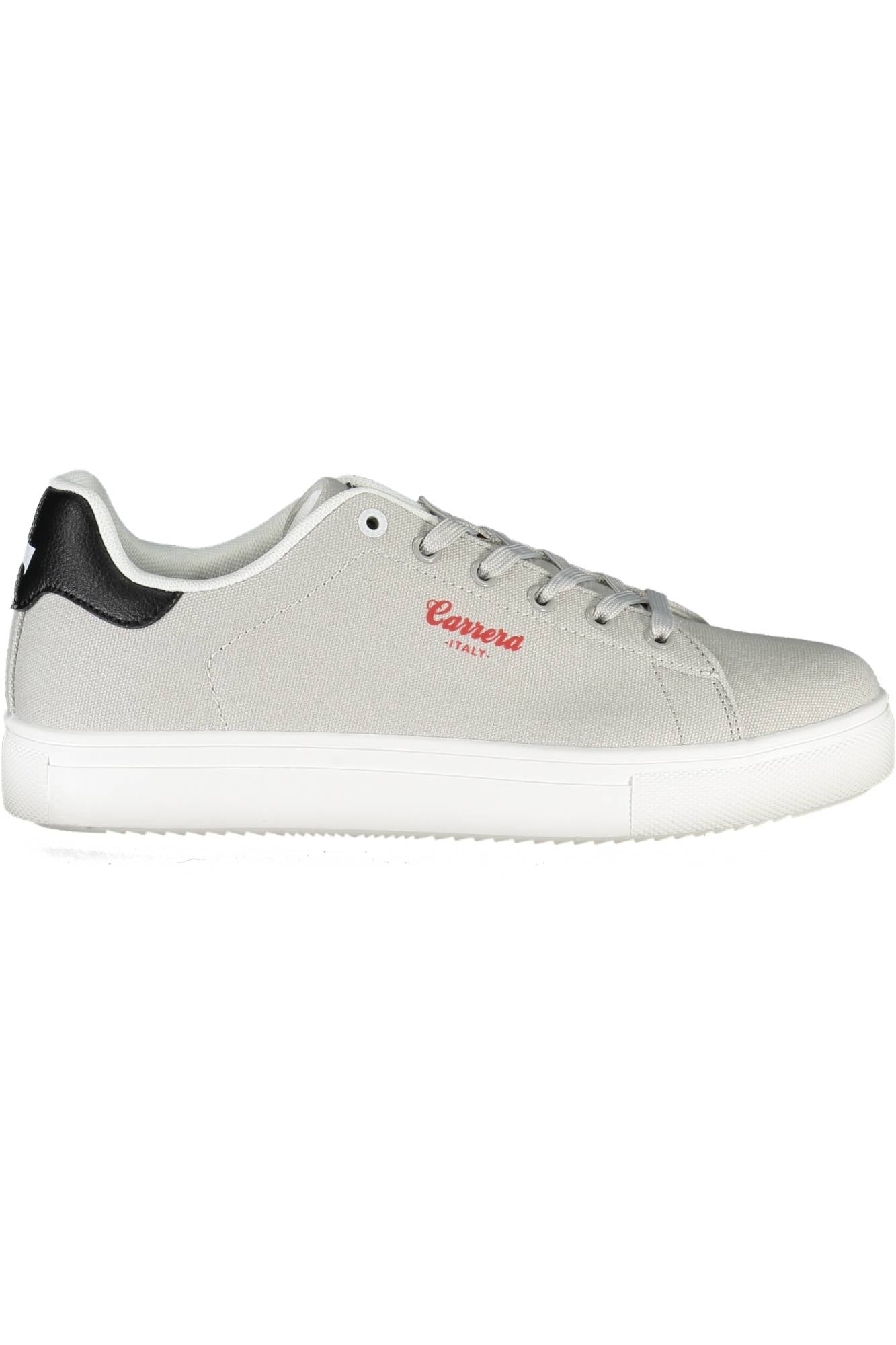 CAM23100C_GRIGIO_4220 – Stylischer Herren-Sportschuh in Grau mit Schnürsenkeln und Kontrast – Größe: 40, 41, 42, 43, 44 – Farbe: Grigio