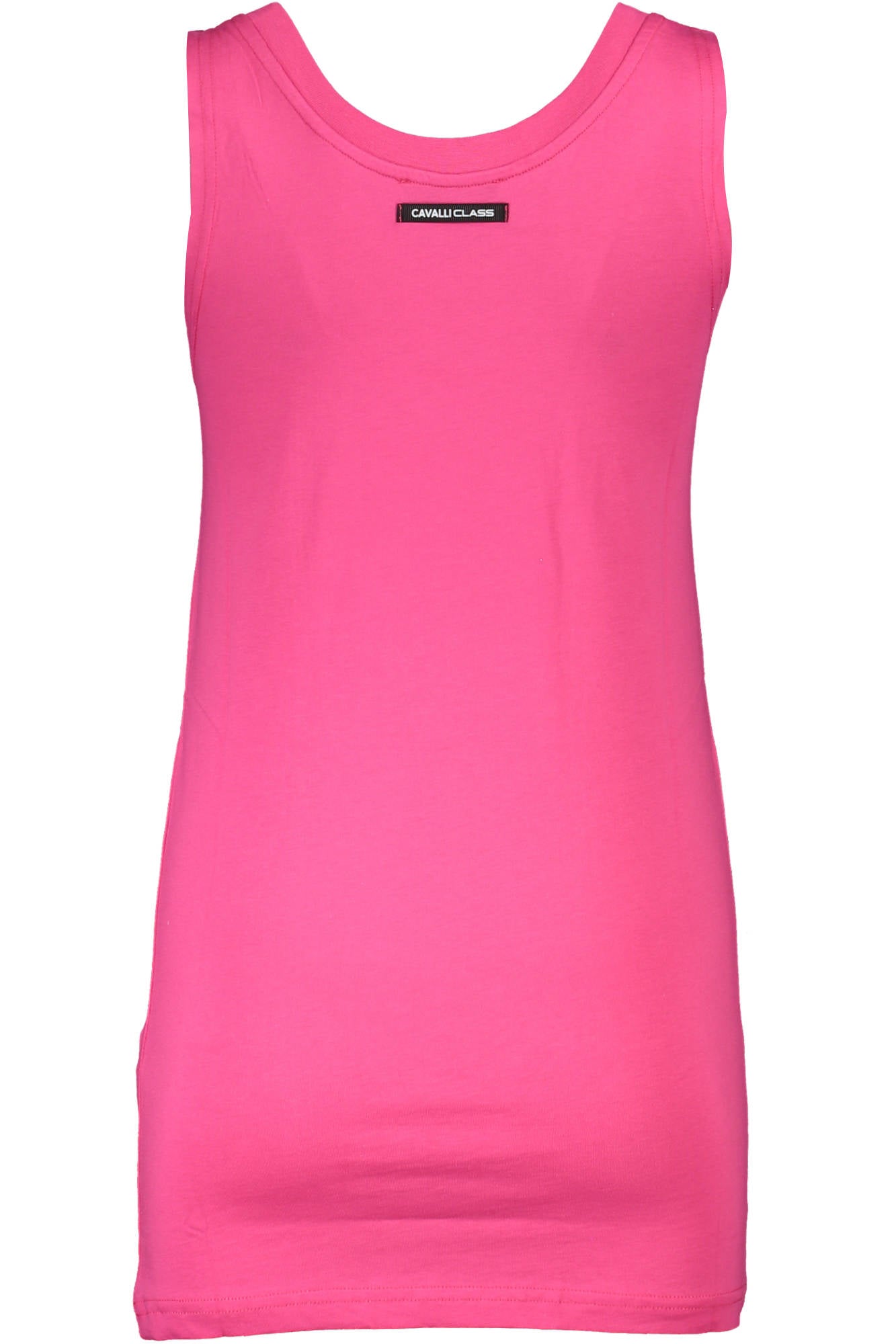 QXT62E-JD060_ROSA_02500 – Damen Rosa Tanktop, Breite Schultern, Print & Logo - Elegantes Design – Größe: XS, S, M, L, XL – Farbe: Rosa