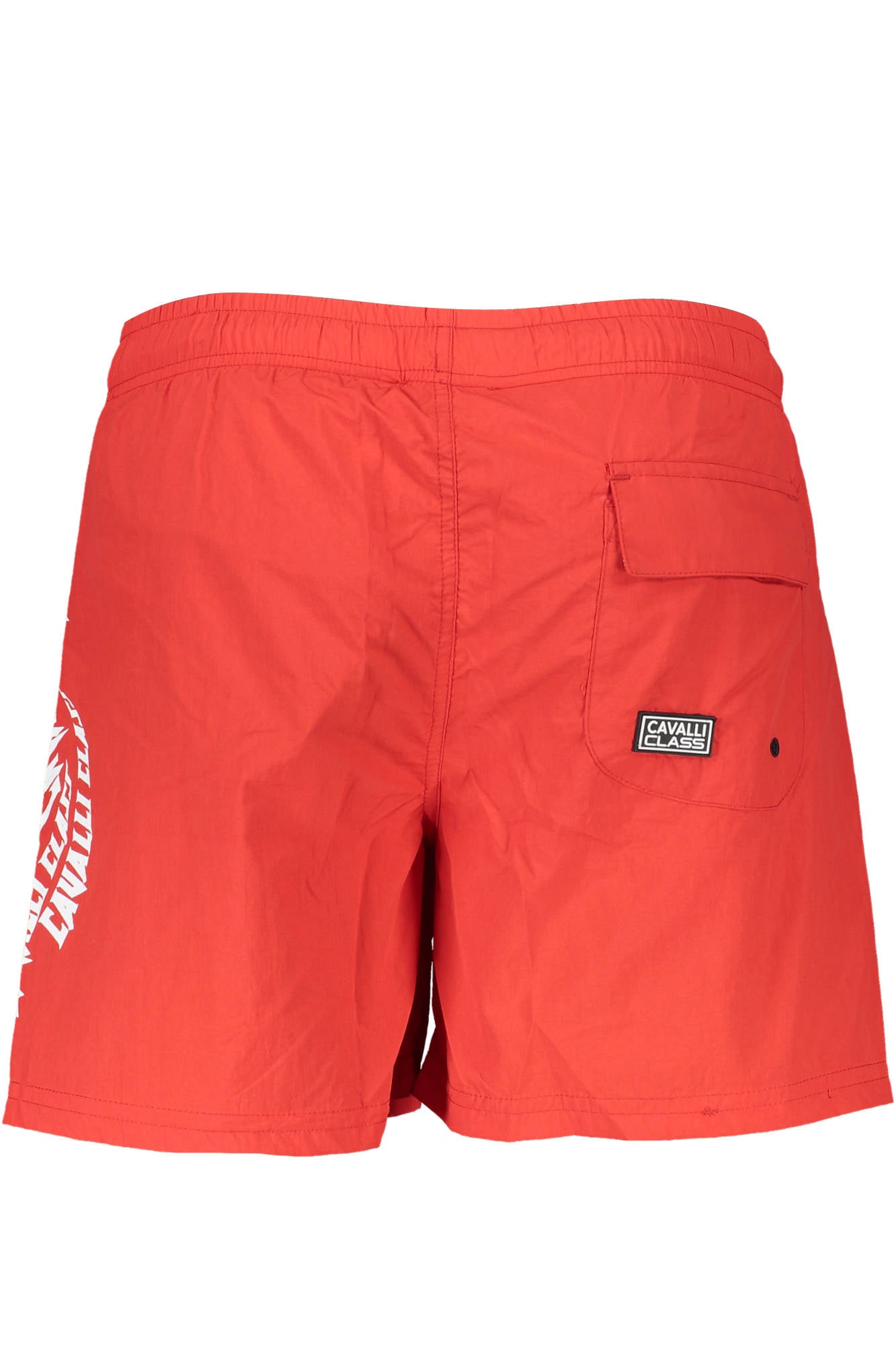 QXH01Q-SB053_ROSSO_02000 – Herren Bade-Boxer Rot - Elastisch, mit Tasche & Innenfutter – Größe: S, M, L, XL, 2XL – Farbe: Rosso