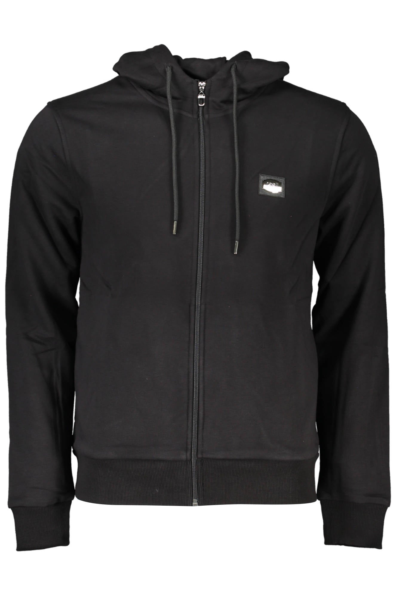 QXT65C-CF062_NERO_05051 – Herren Kapuzenpullover Schwarz mit Reißverschluss - Stilvoll & Bequem – Größe: XL, S, M – Farbe: Nero