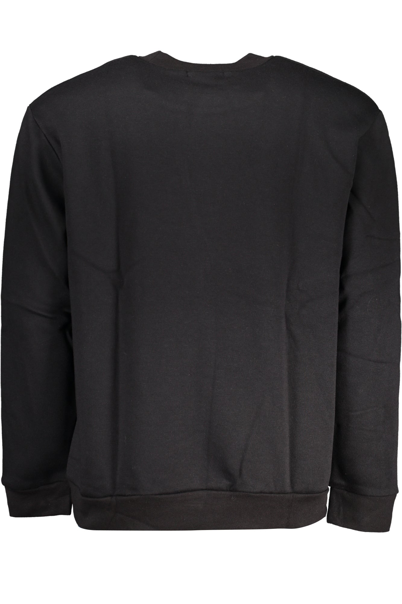 QXT66BCF062_NE05051 – Damenpullover Schwarz - Gefüttertes Langarm-Sweatshirt mit Druck – Größe: S, M, L, XL – Farbe: Nero