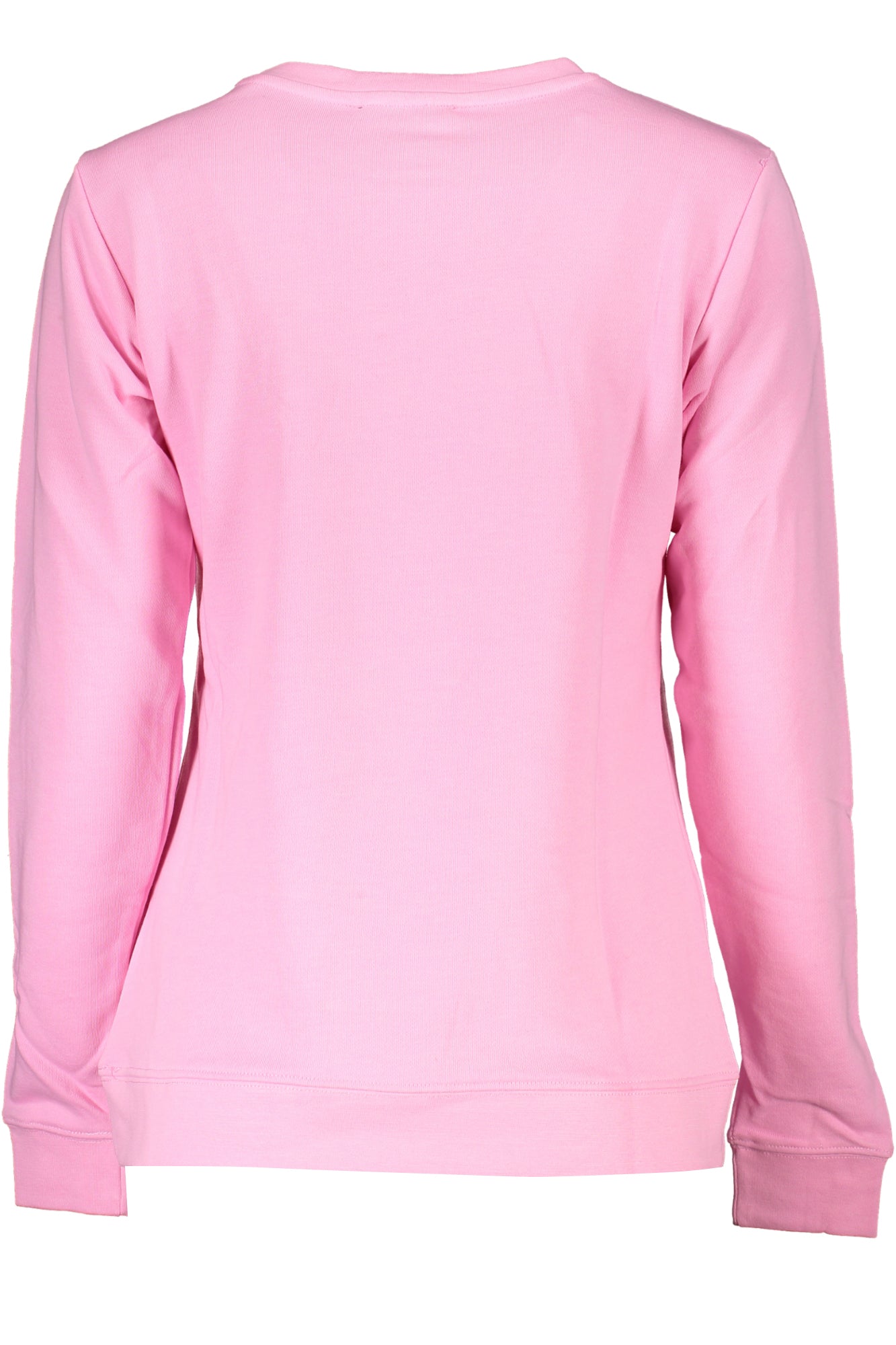 RXT67ECF062_RS02500 – Rosa Damenpullover: Strass-Detail, Langarm, Rundhals, Stilvoll & Komfortabel – Größe: XS, S, M, L, XL, 2XL – Farbe: Rosa