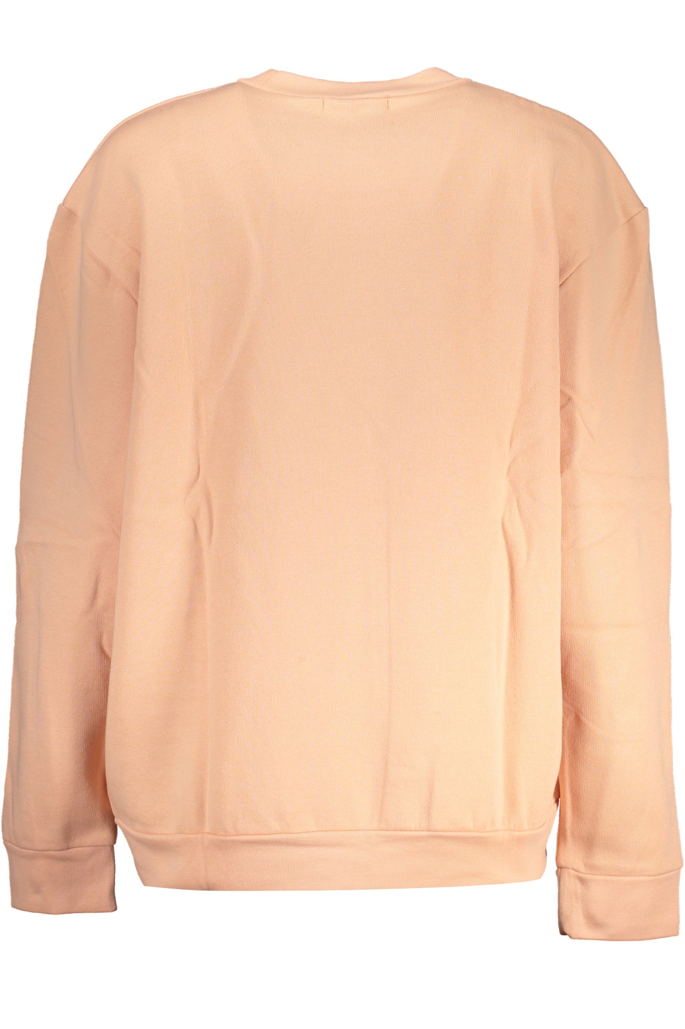 QXT67YCF062_RS02501 – Rosa Damen-Sweatshirt: Langarm, gefüttert, Rundhals mit Druck – Größe: S, M, L, XL, 2XL – Farbe: Rosa