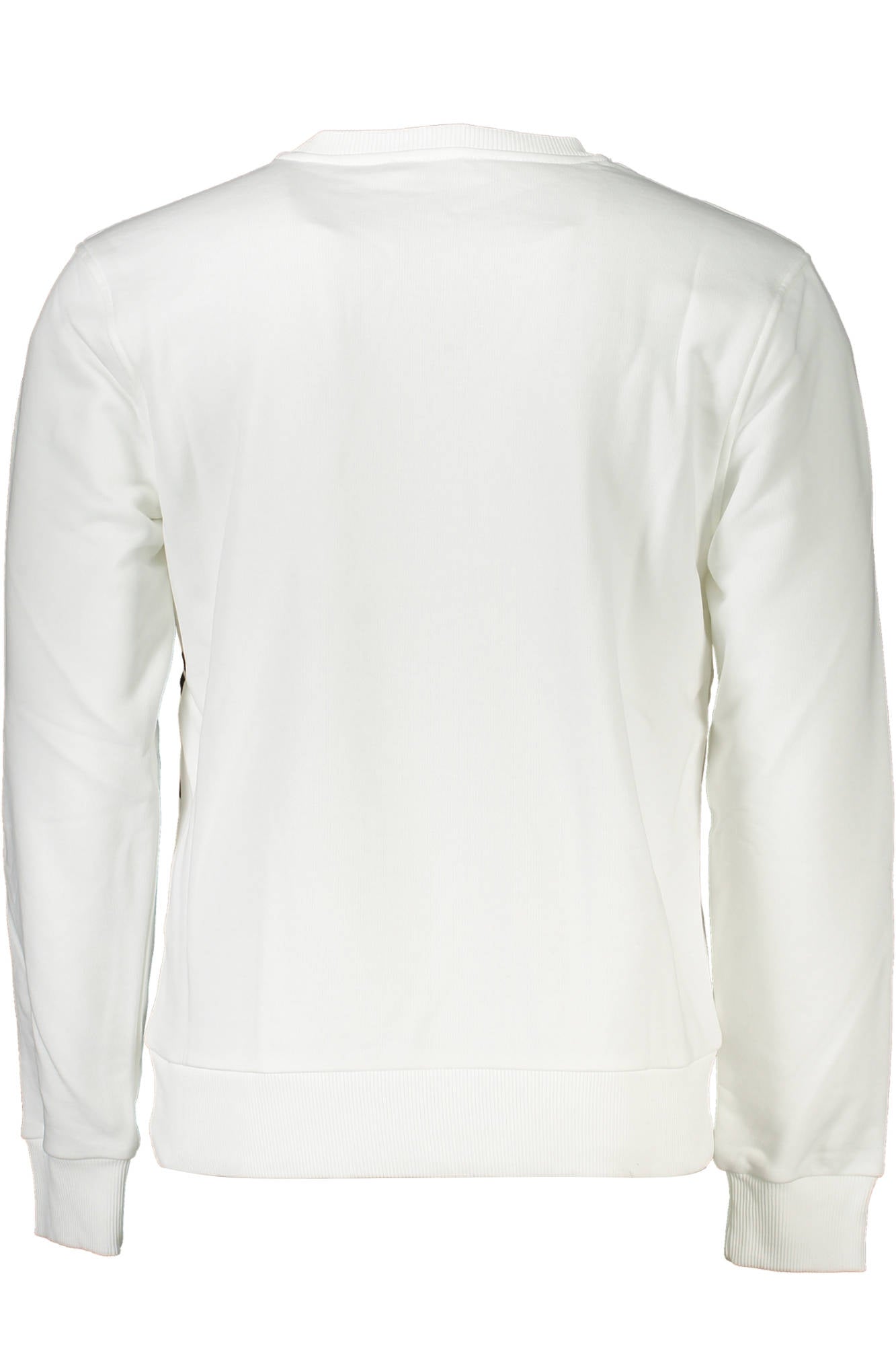 QXT65B-CF062_BIANCO_00053 – Herren-Sweatshirt Weiß: Langarm, Rundhals, Modisches Design – Größe: S, M, L, XL, 2XL – Farbe: Bianco