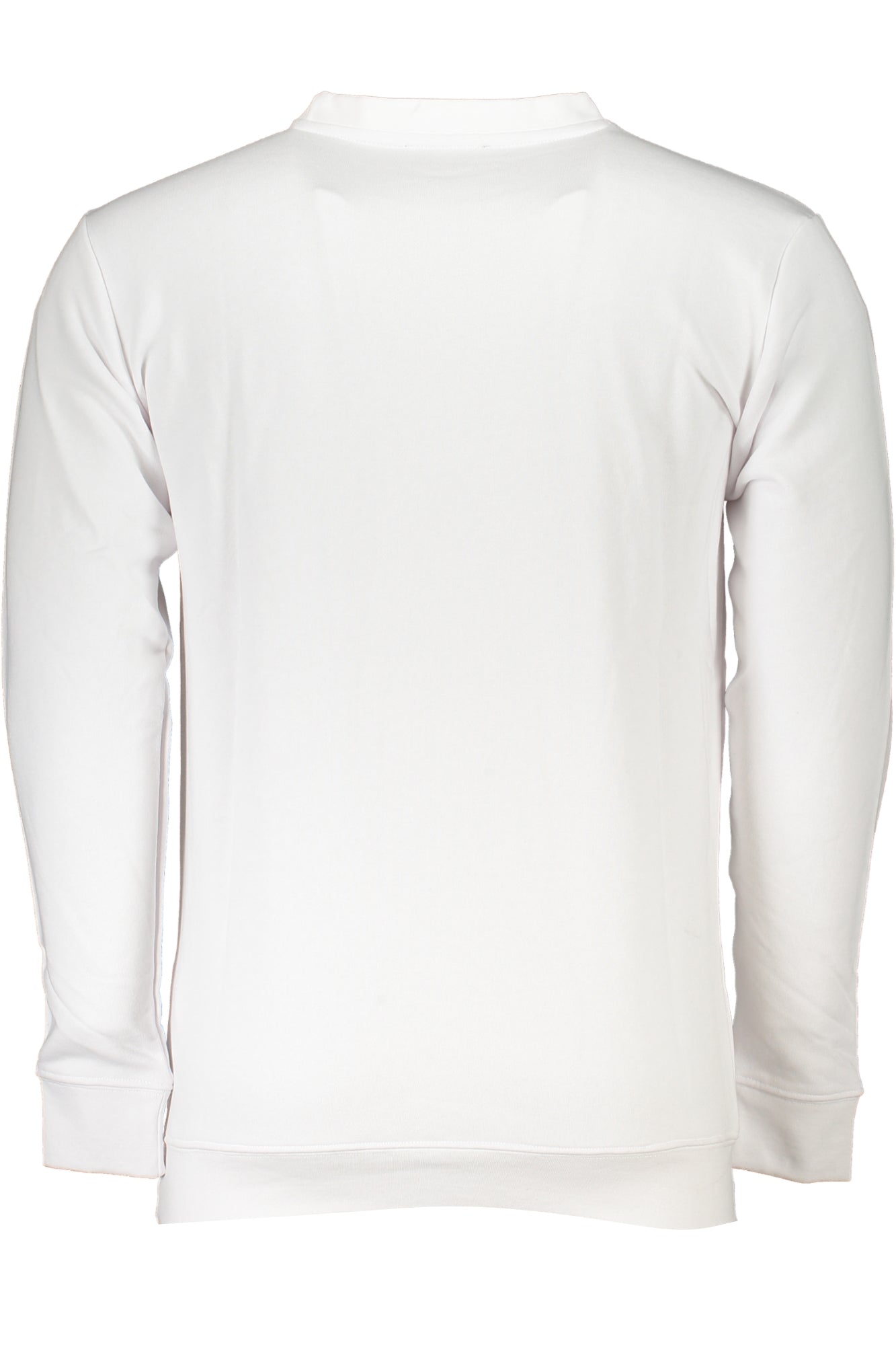 RXT65BCF062_BI00053 – Weißes Herren-Sweatshirt - Langer Arm, Regular Fit, Print, Logo – Größe: S, M, L, XL, 2XL, 3XL – Farbe: Bianco